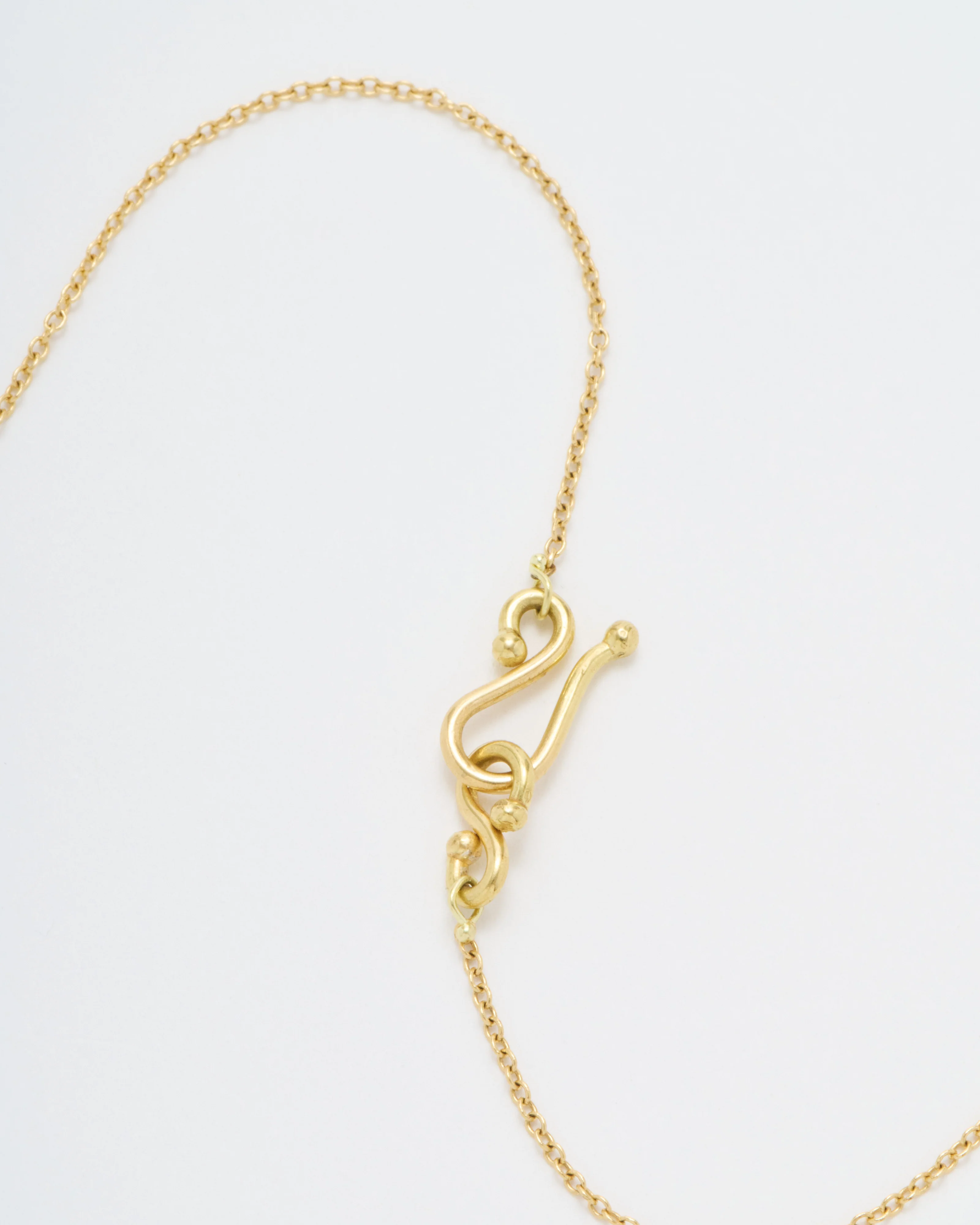 solitaire drop diamond necklace euro cut - Image 5