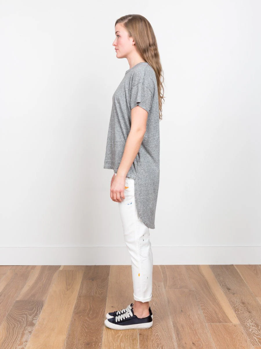 shirttail tee - grey - Image 2