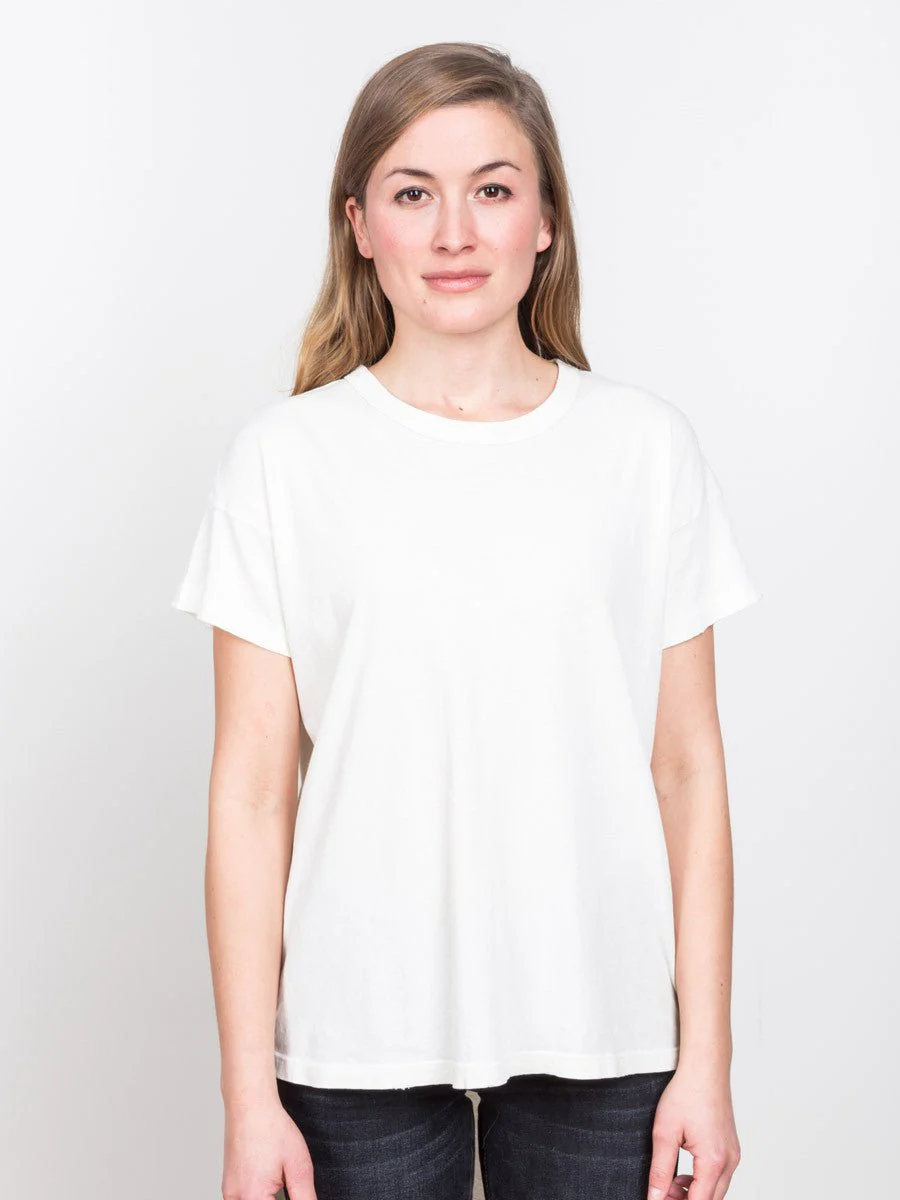 shirttail tee - white - Image 2