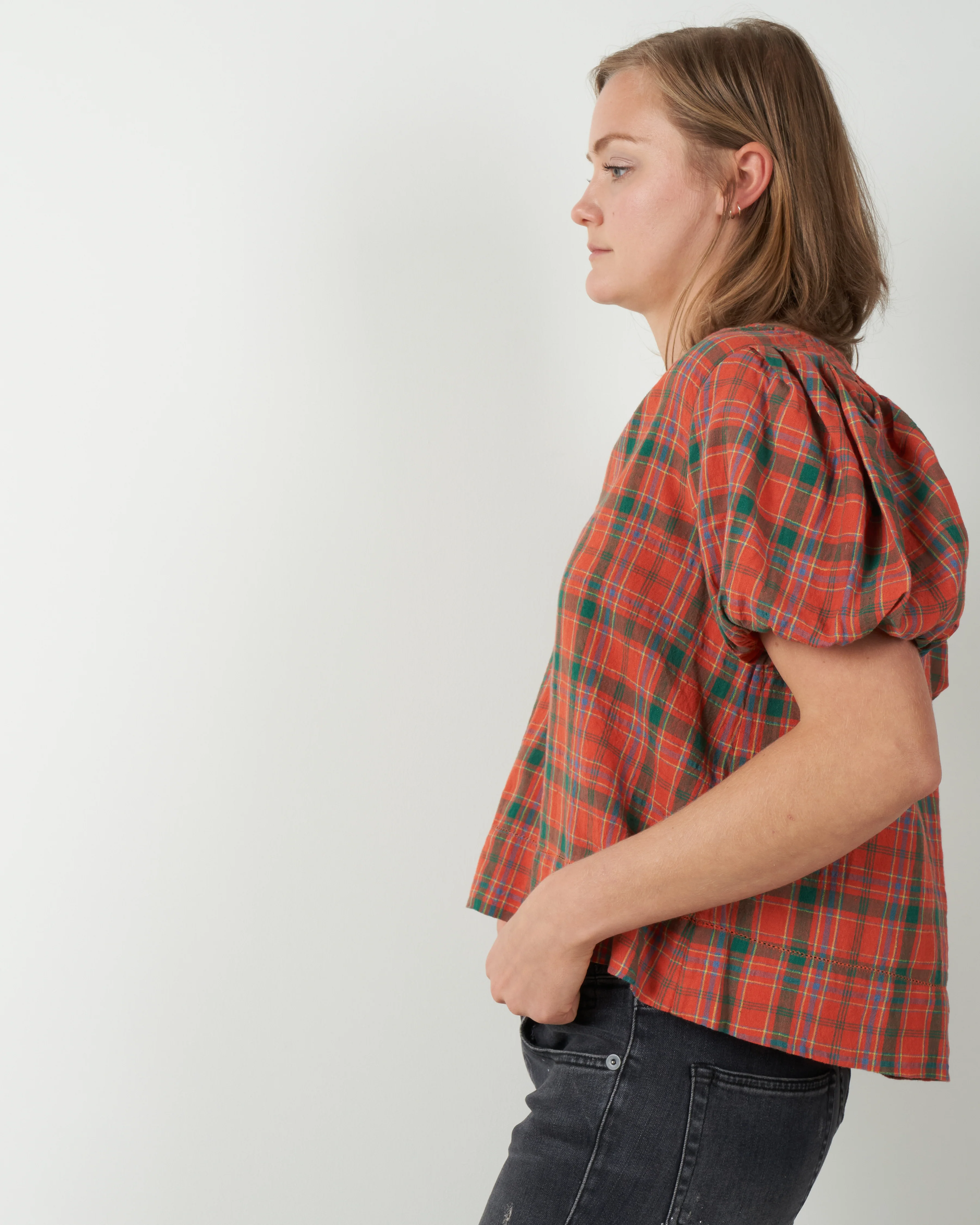 the bell top - holly plaid - Image 2