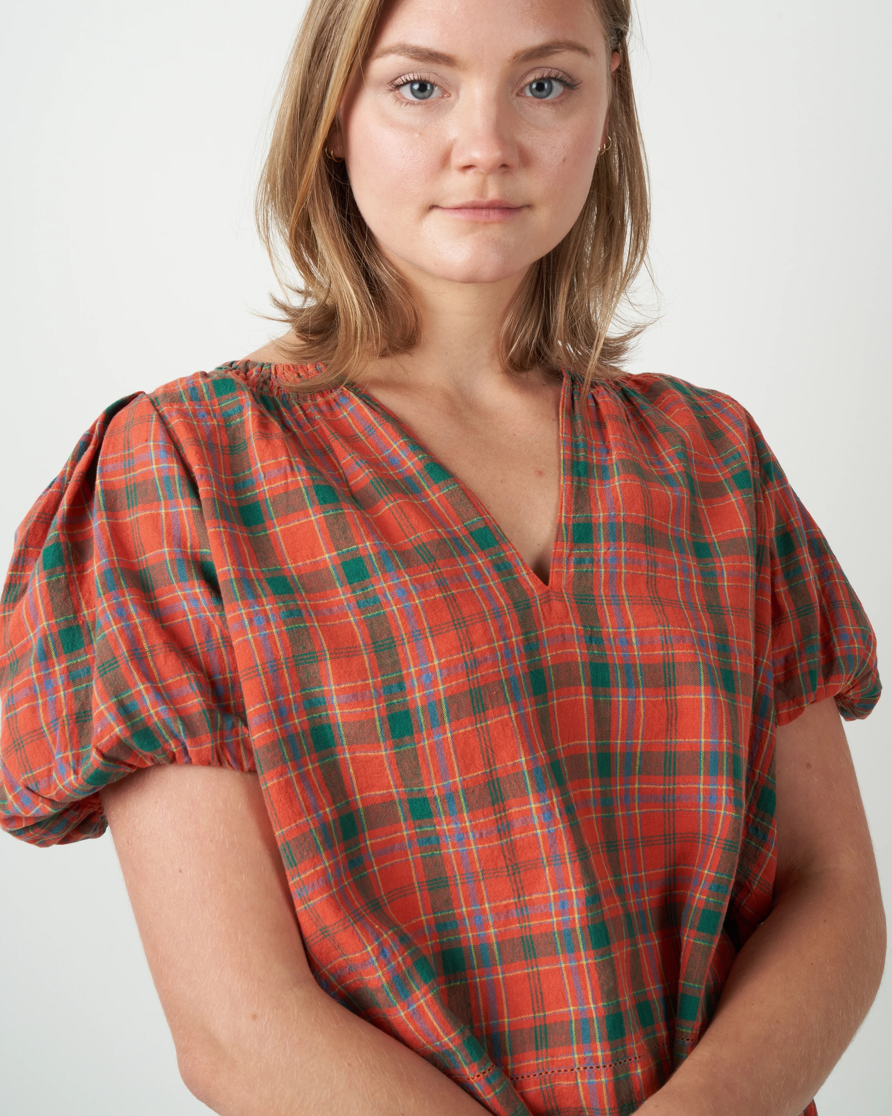 the bell top - holly plaid - Image 5