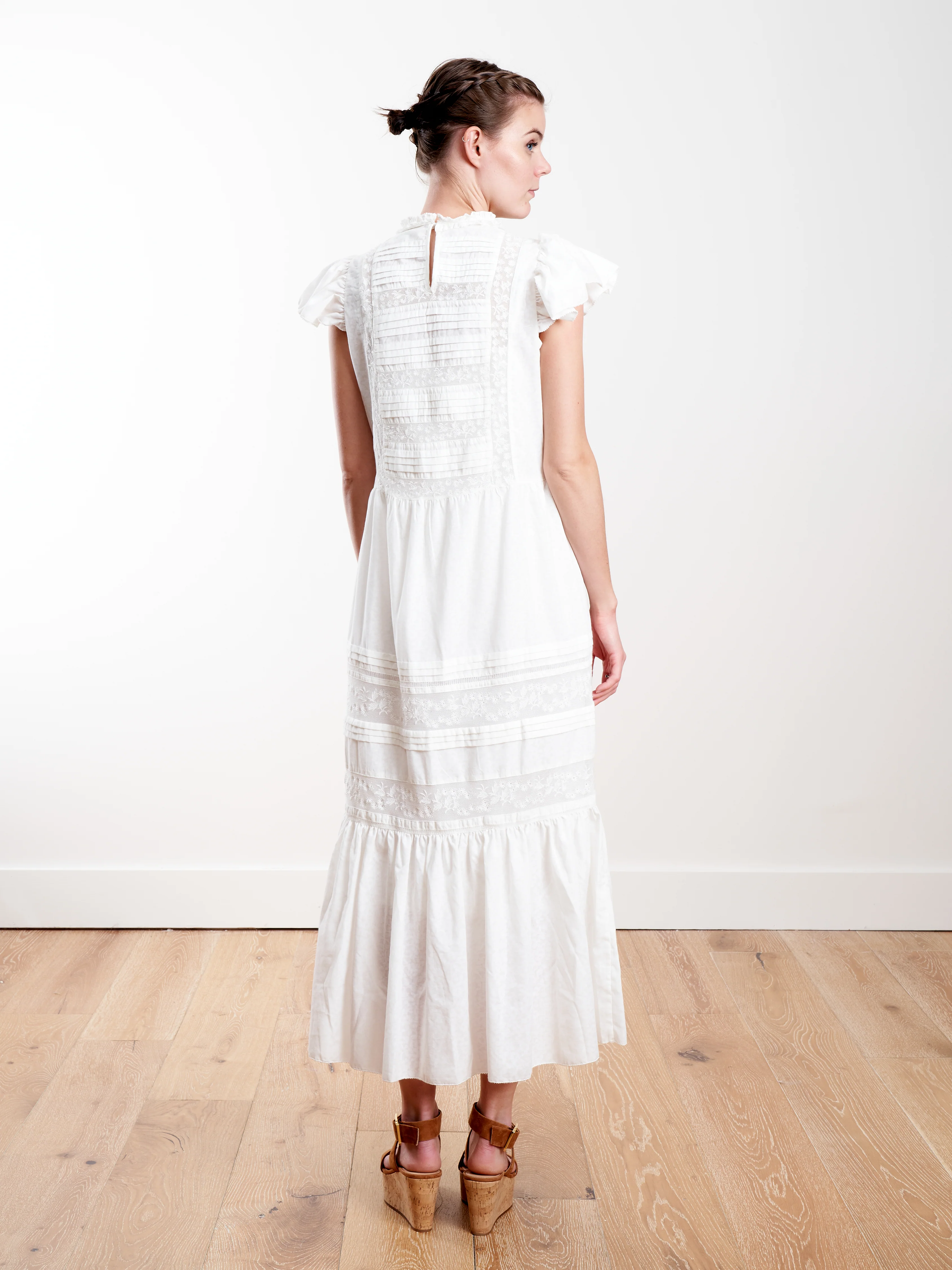 the blackbird dress - cream - Image 3