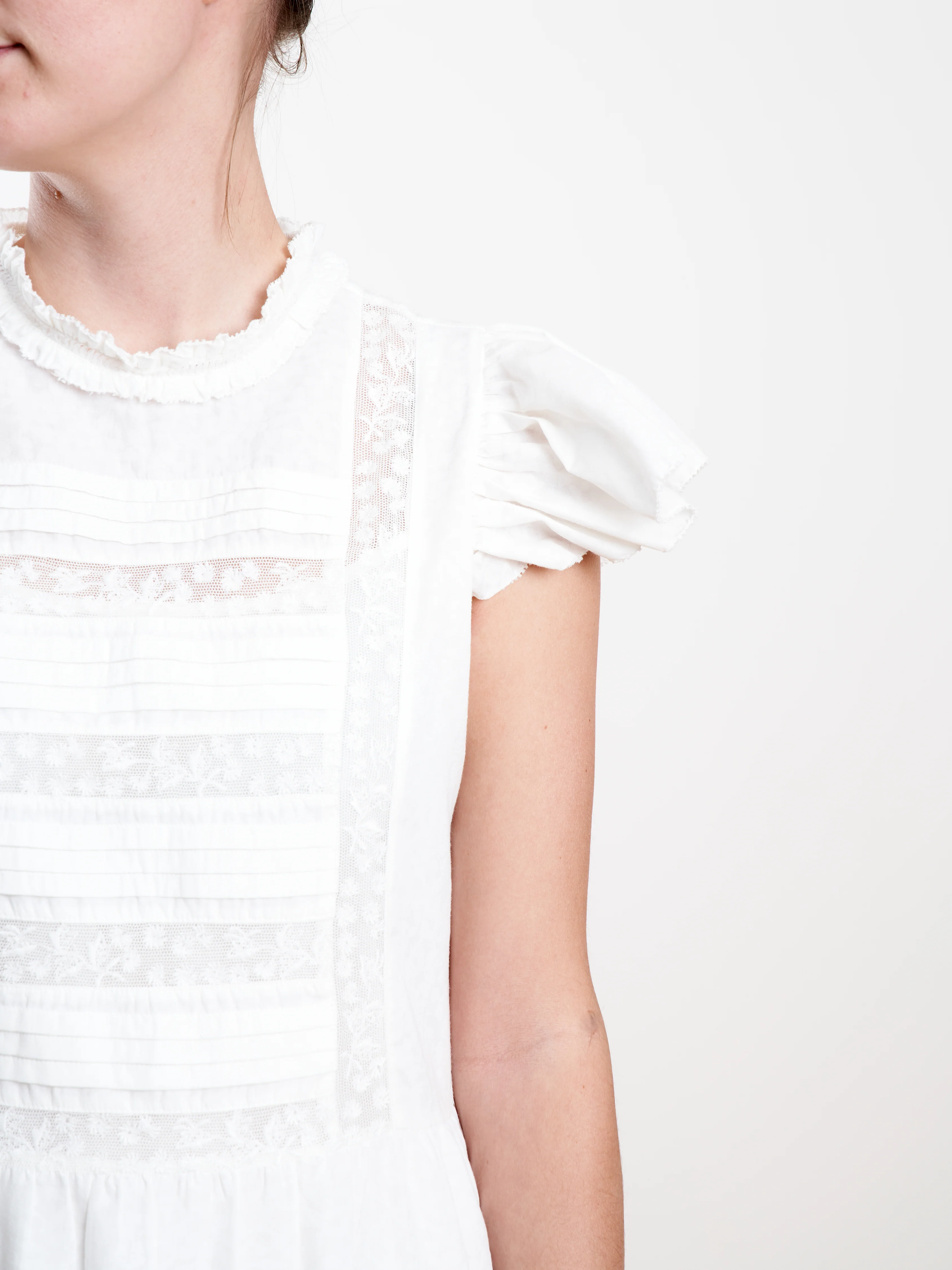 the blackbird dress - cream - Image 4
