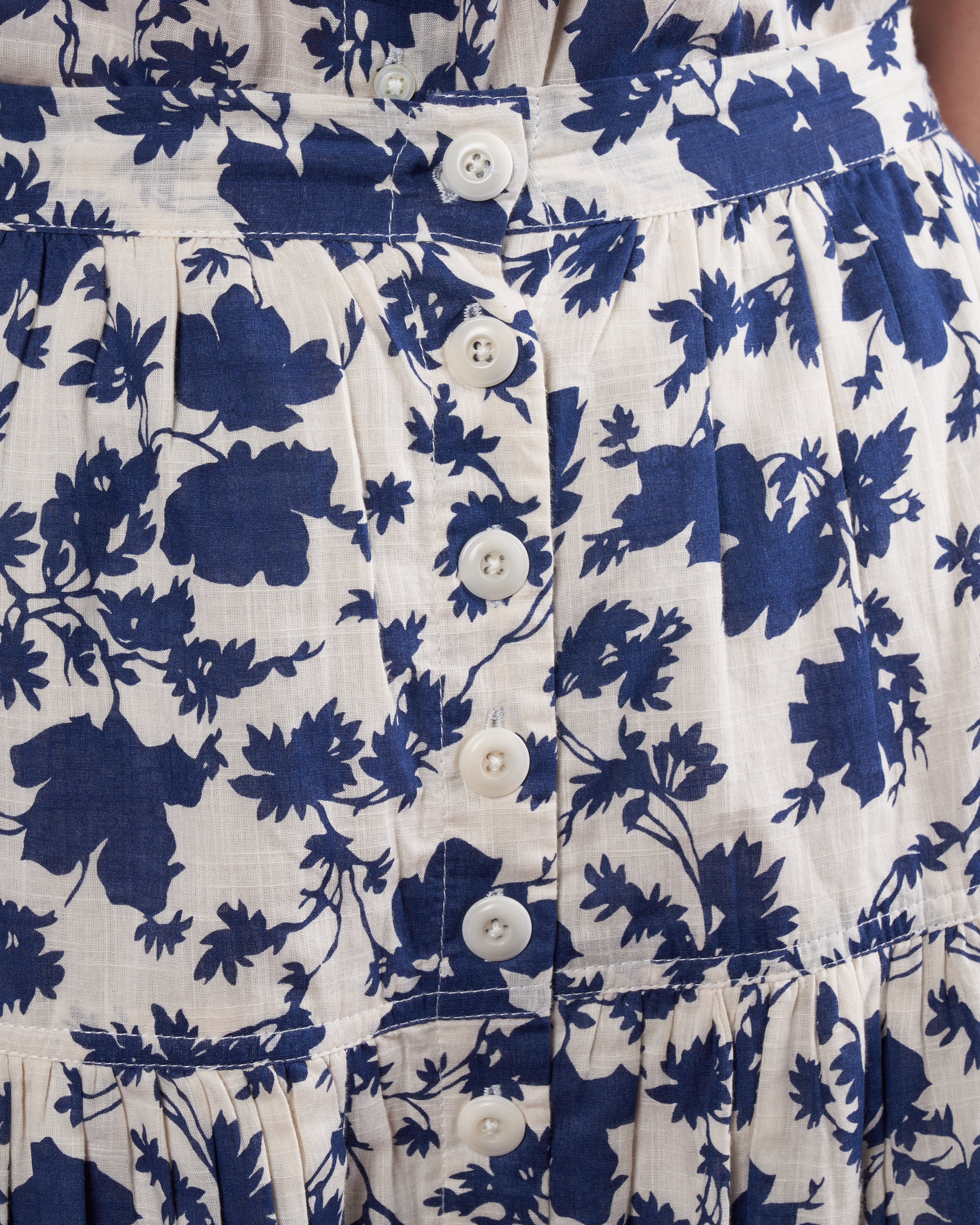 the boating skirt - autumn leaf floral - Image 5