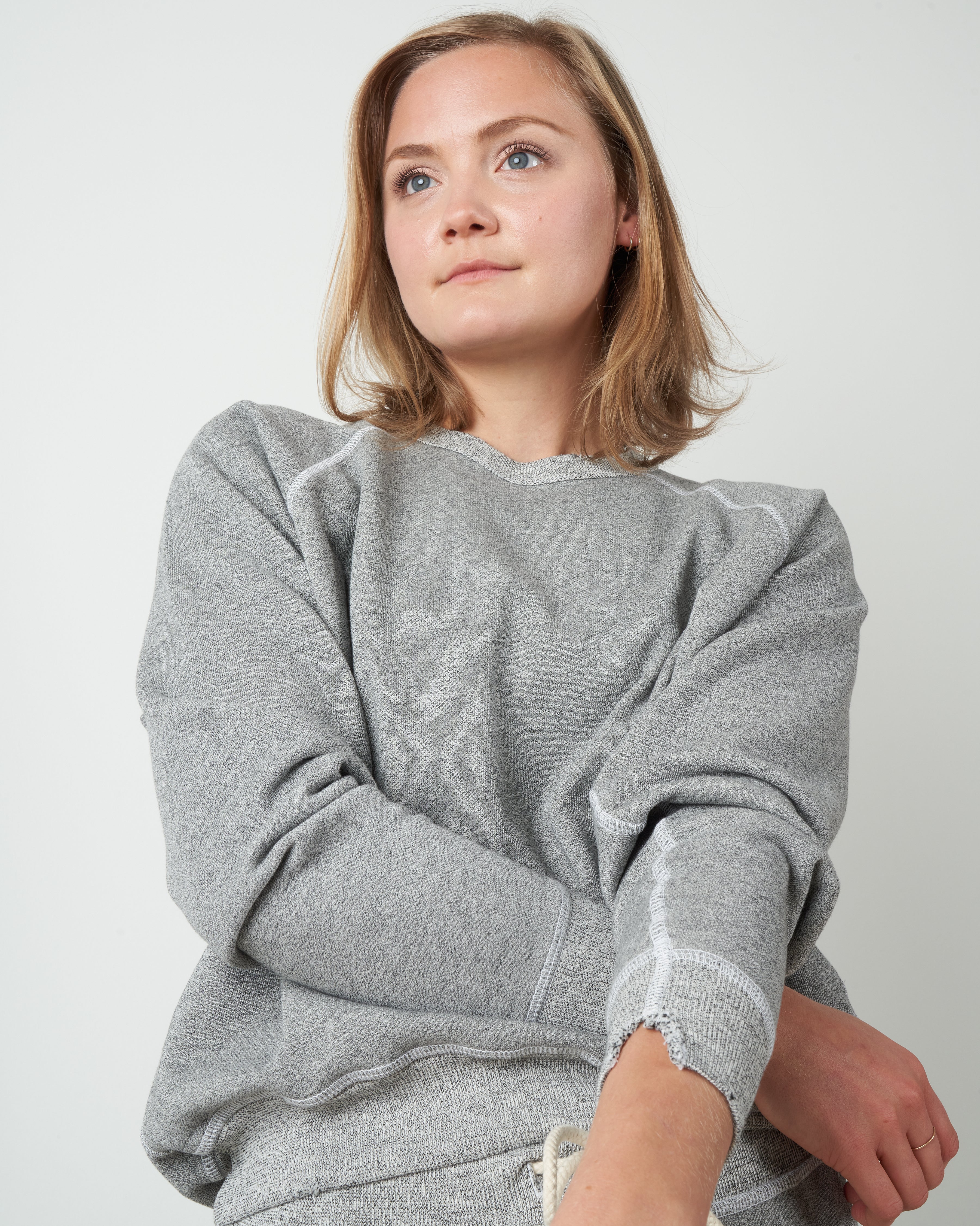 the college sweatshirt - varsity grey - Image 5