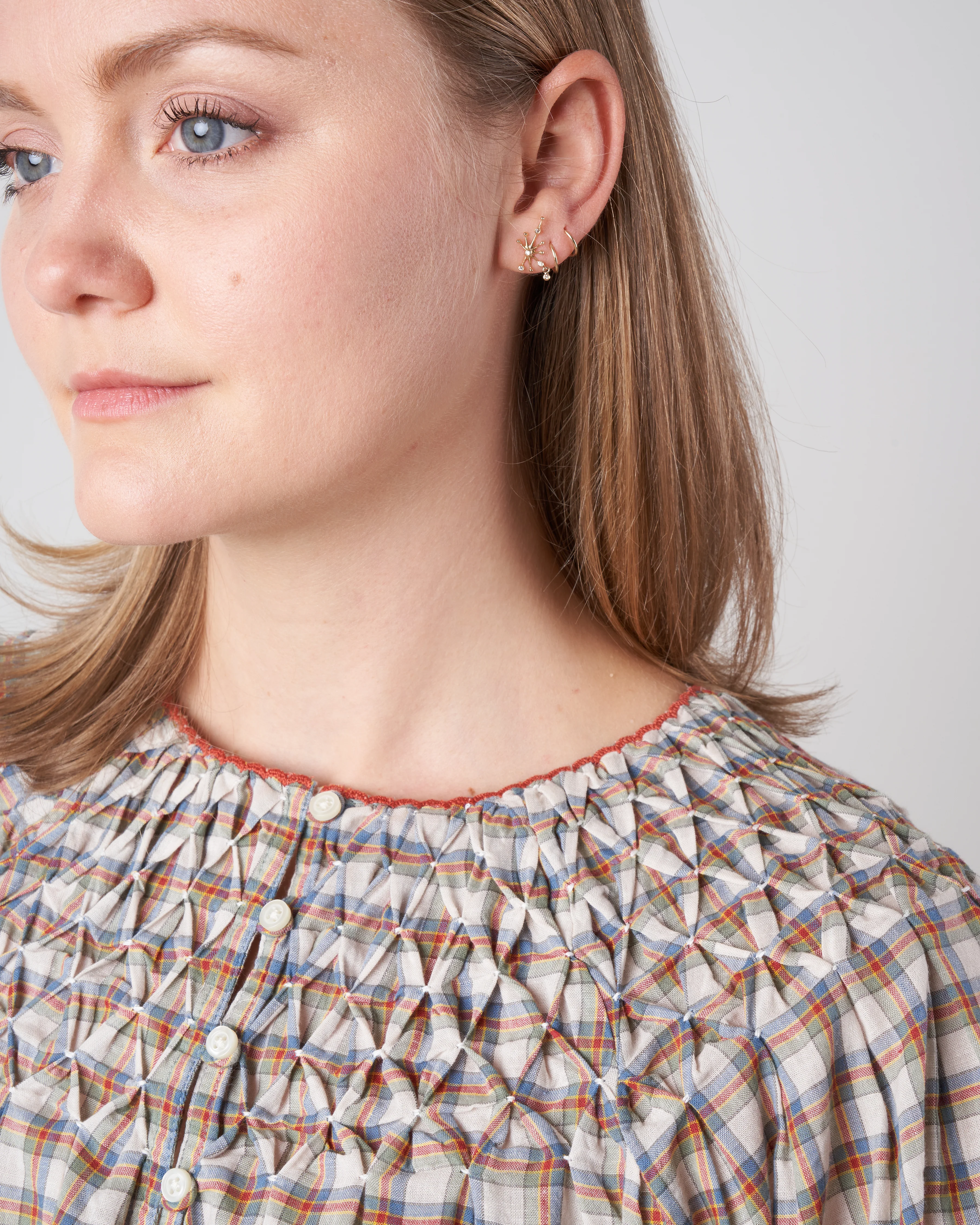 the hazel top - meadow plaid - Image 4