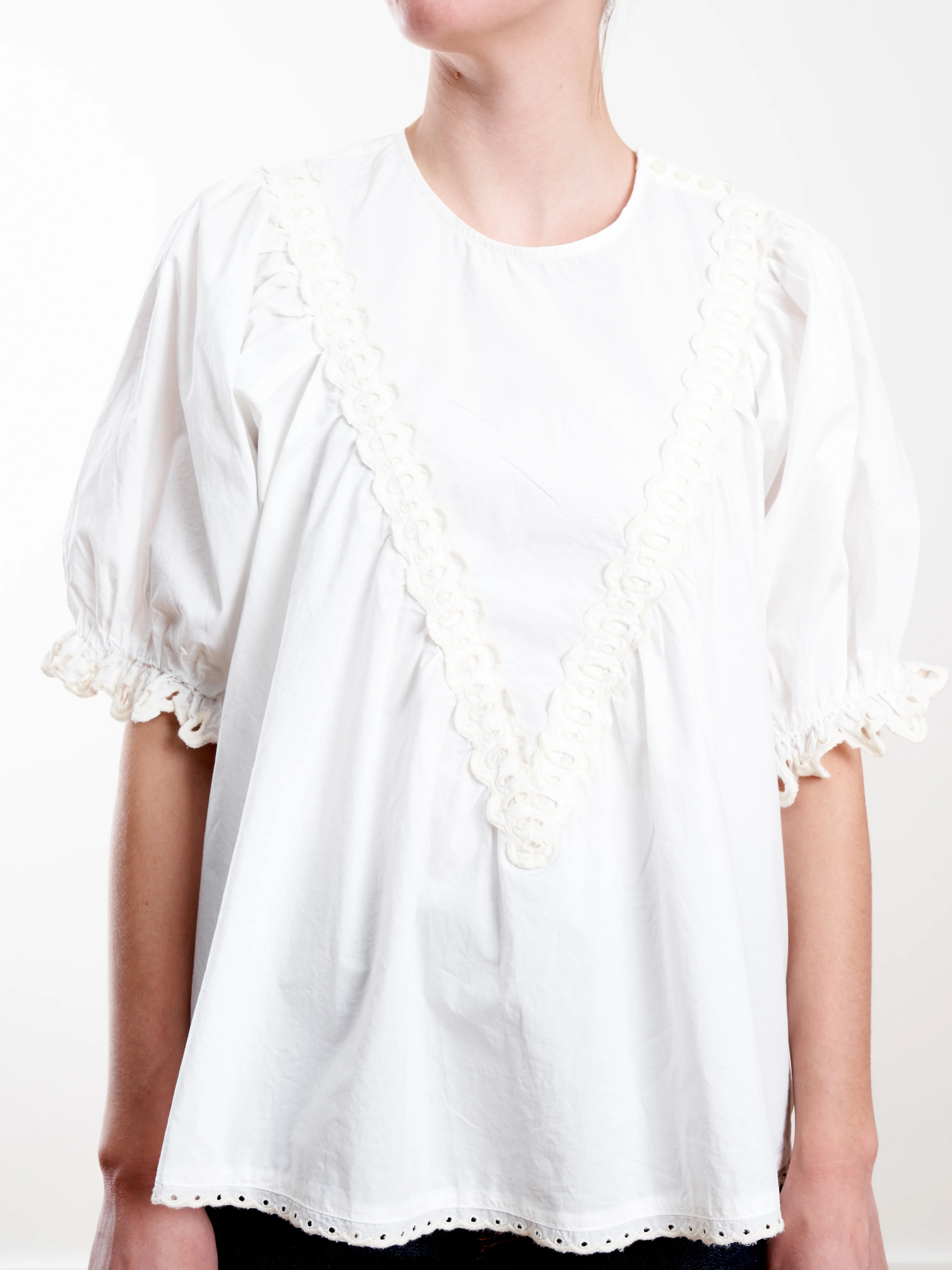 the sparrow top - cream - Image 2