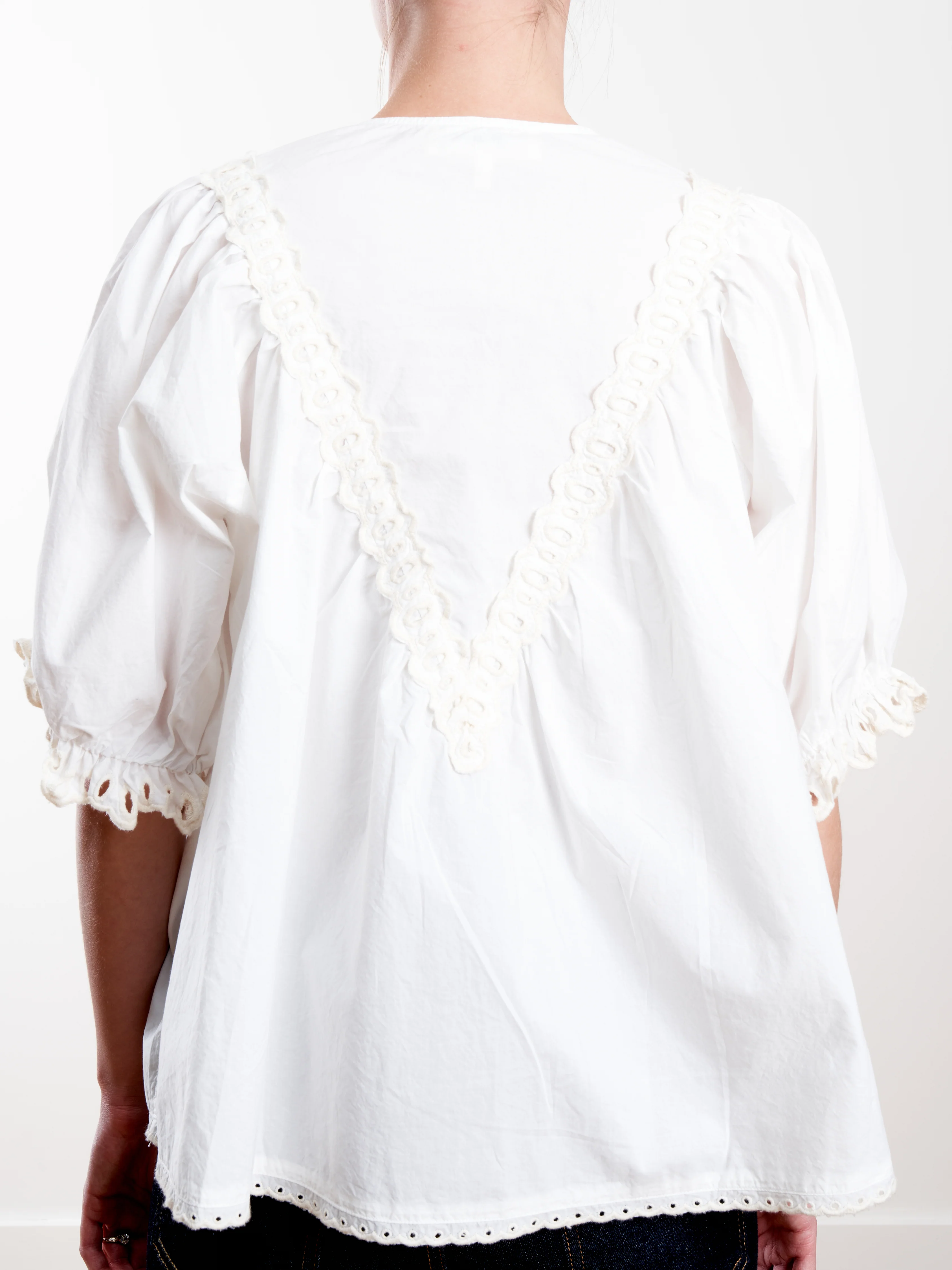 the sparrow top - cream - Image 4