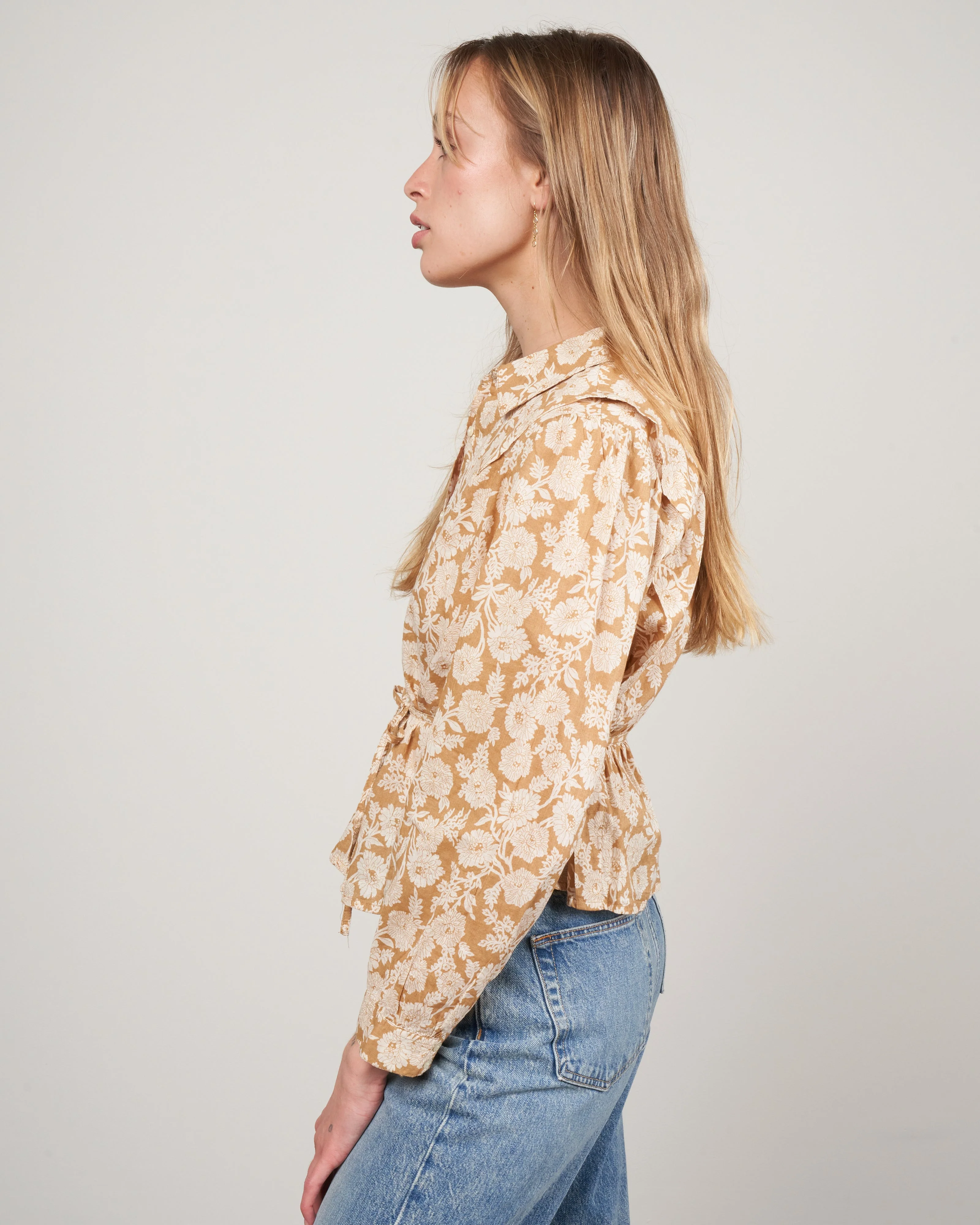 the stream top - oat wild brush floral - Image 3
