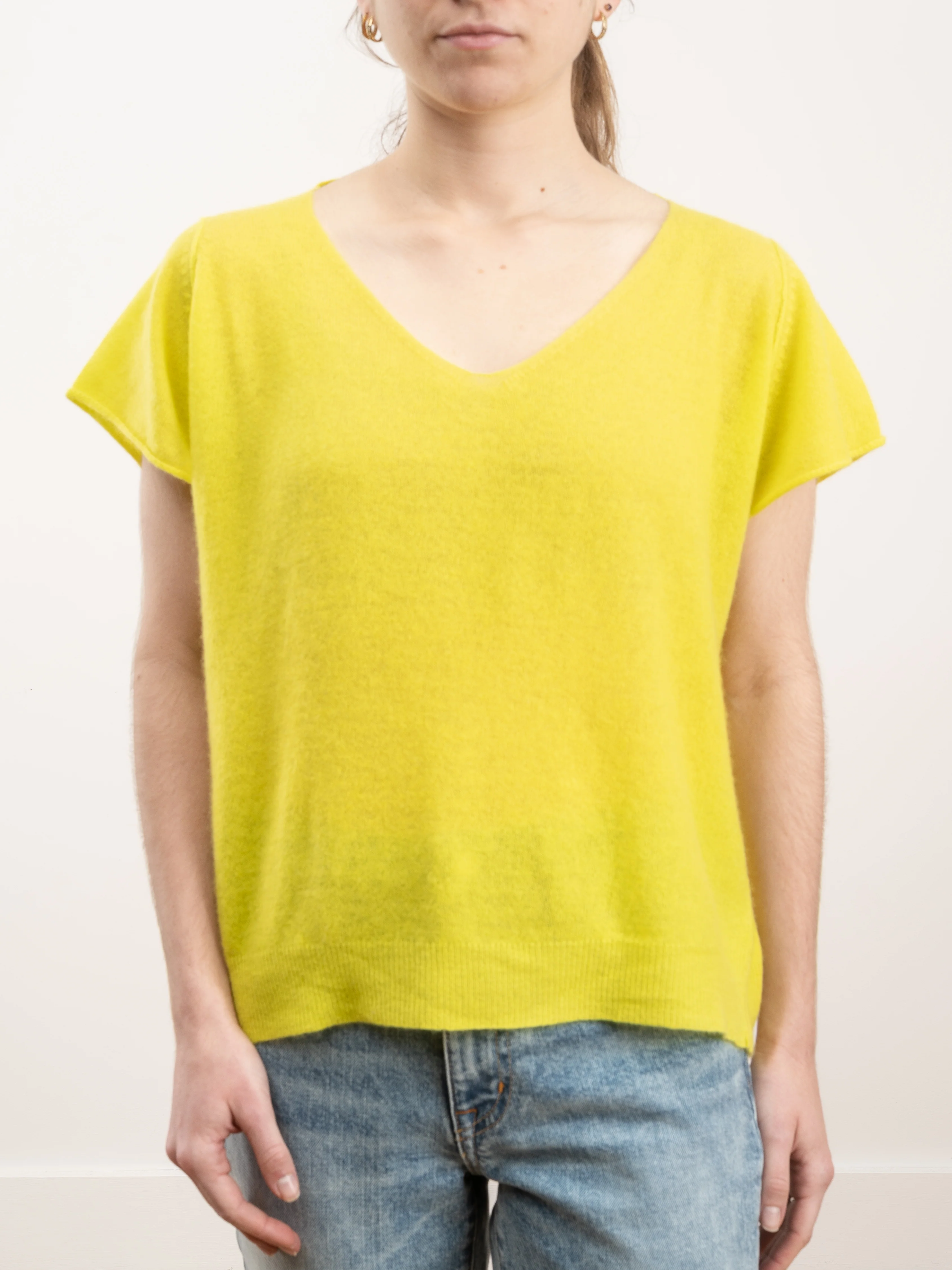 silvi short sleeve top - sulphur spring - Image 3