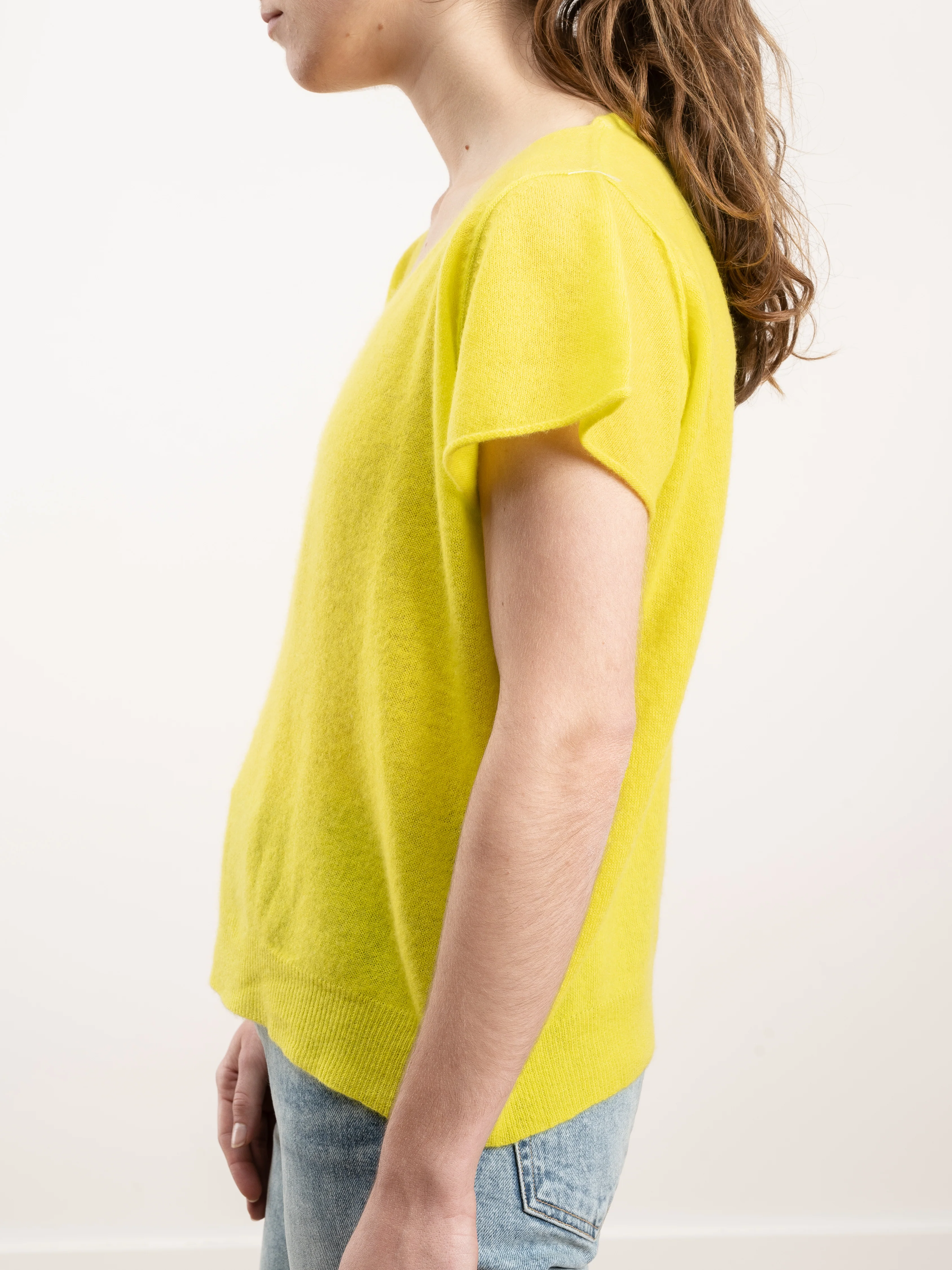 silvi short sleeve top - sulphur spring - Image 4