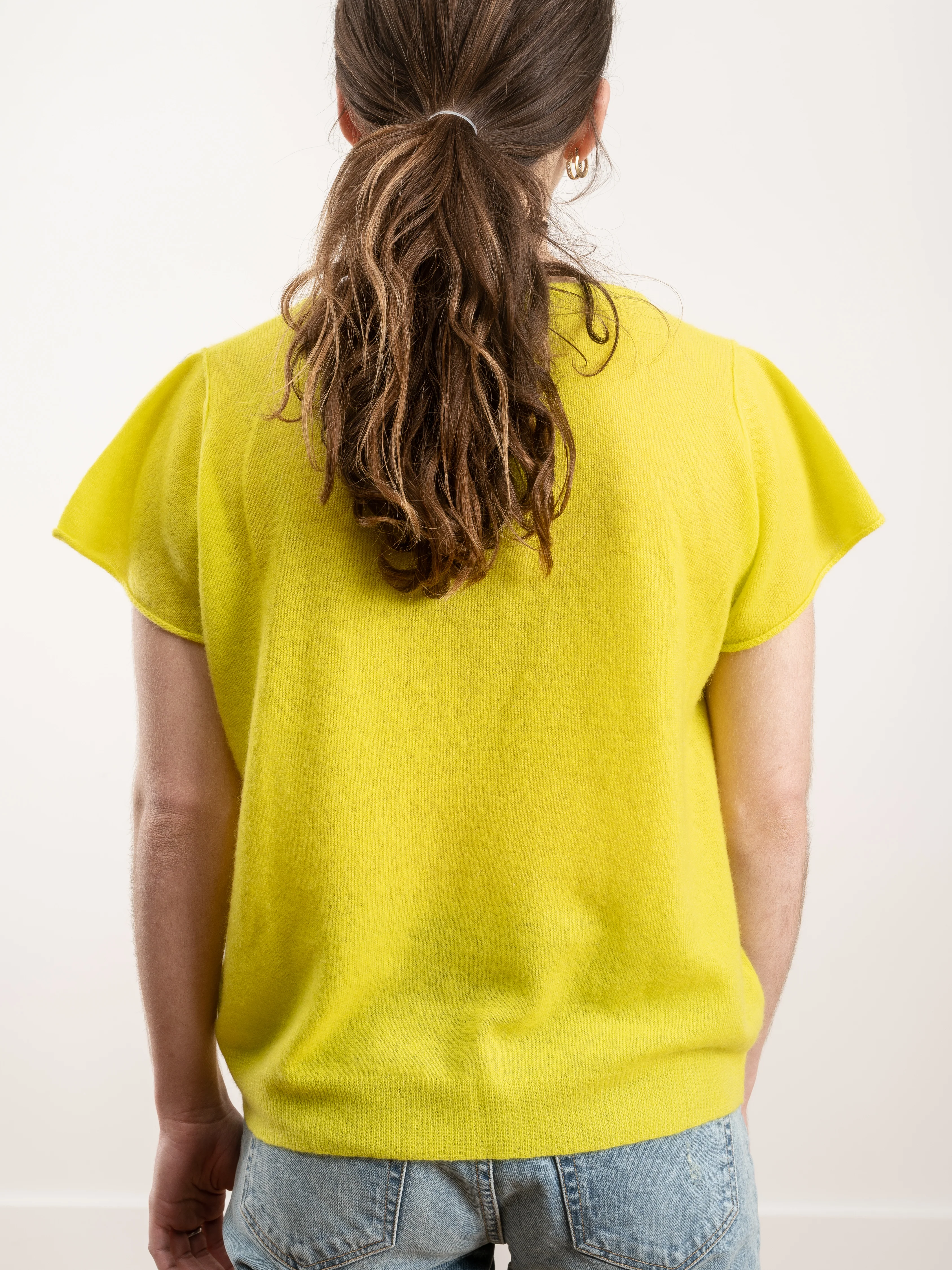 silvi short sleeve top - sulphur spring - Image 5