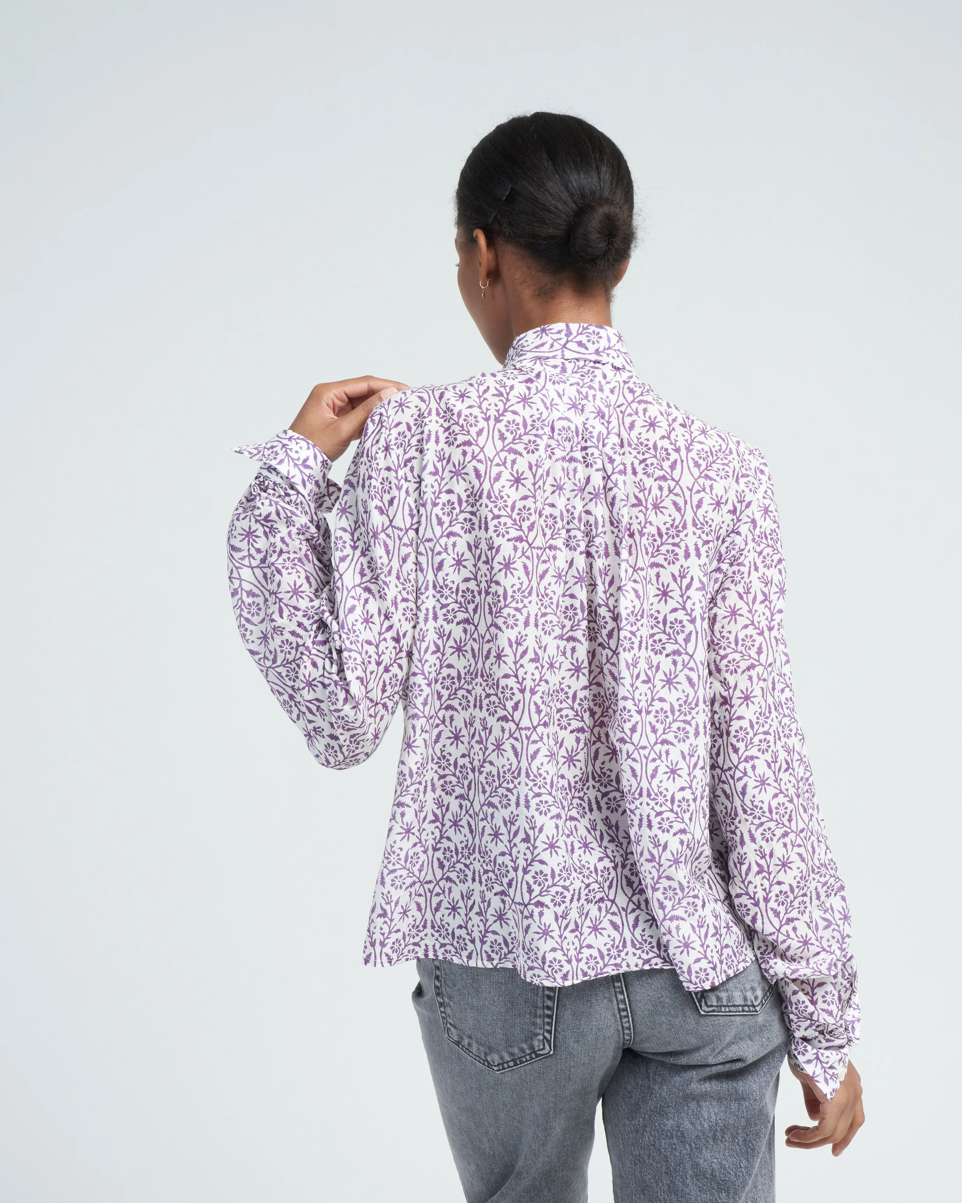 alba top - magic purple - Image 4