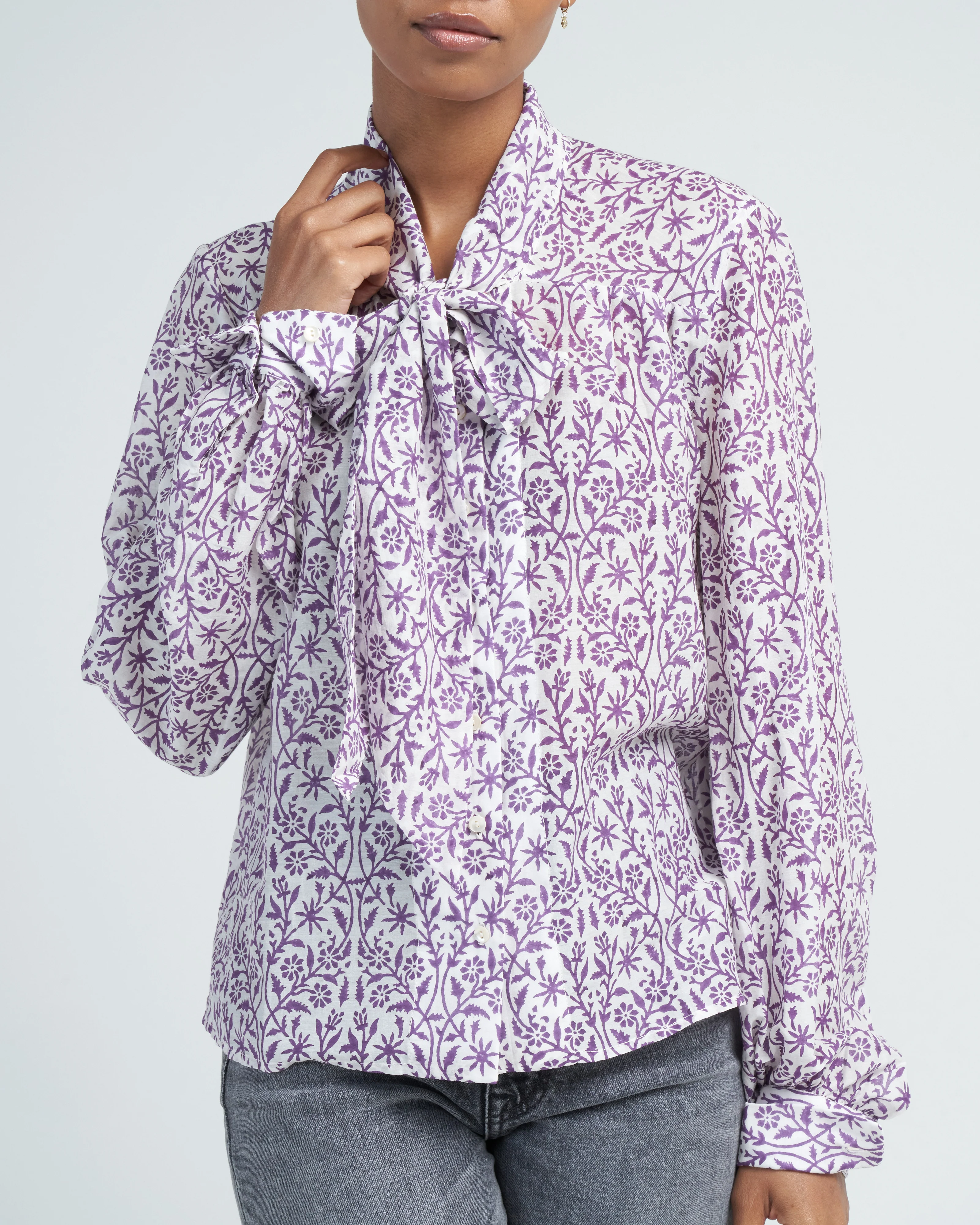 alba top - magic purple - Image 5