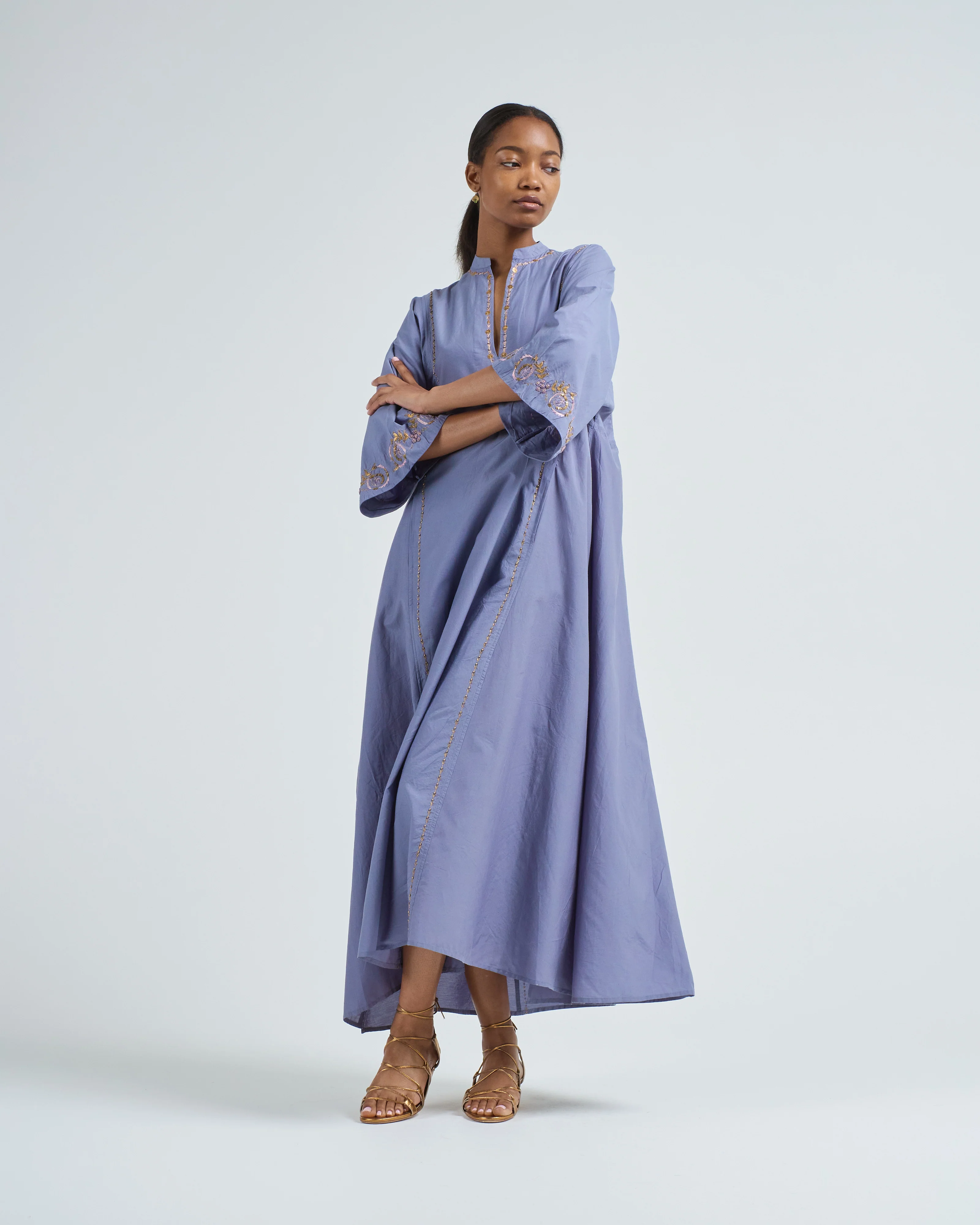 rachel long kaftan