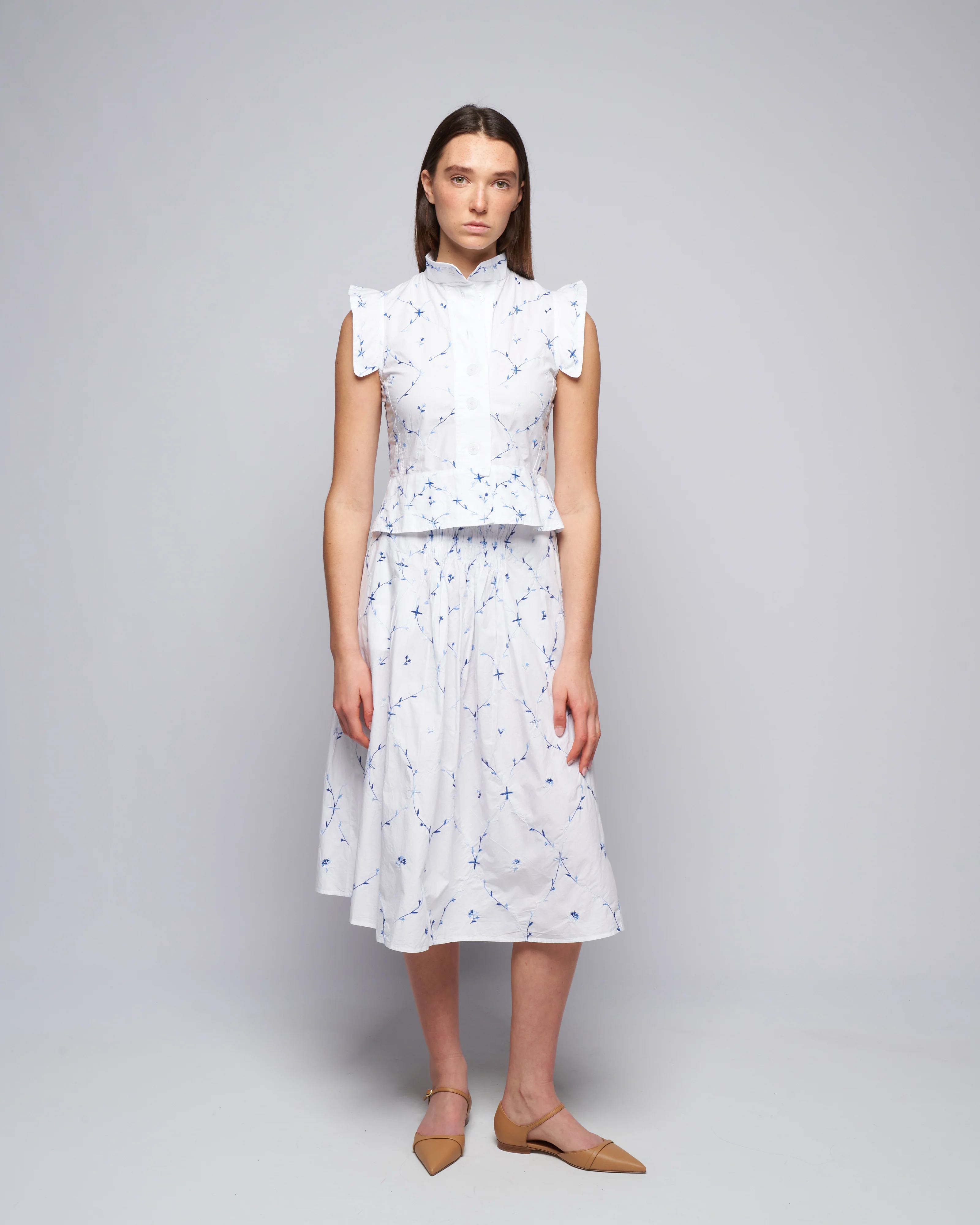 yael vest - white/blue - Image 2