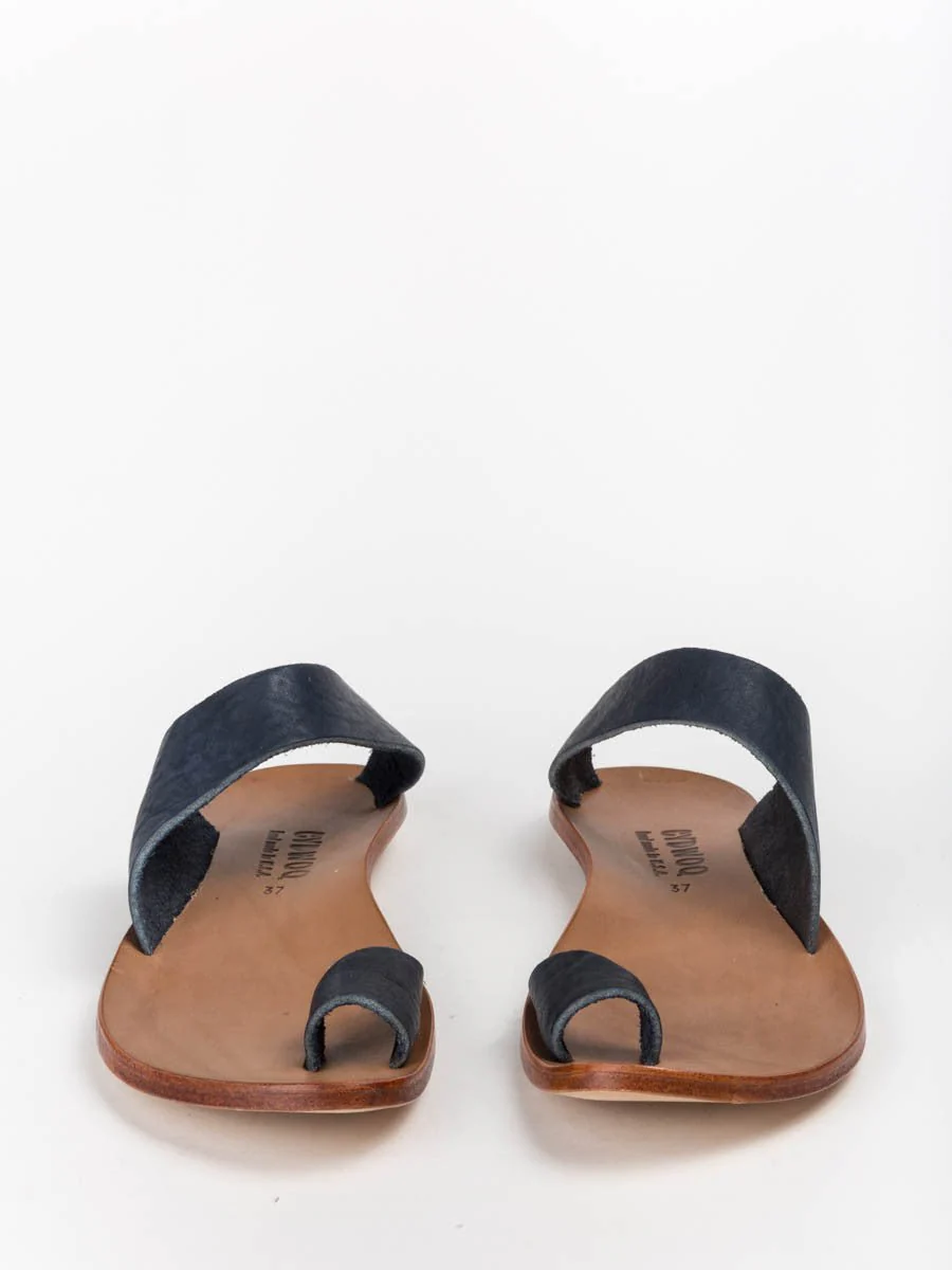 thong sandal - navy - Image 6