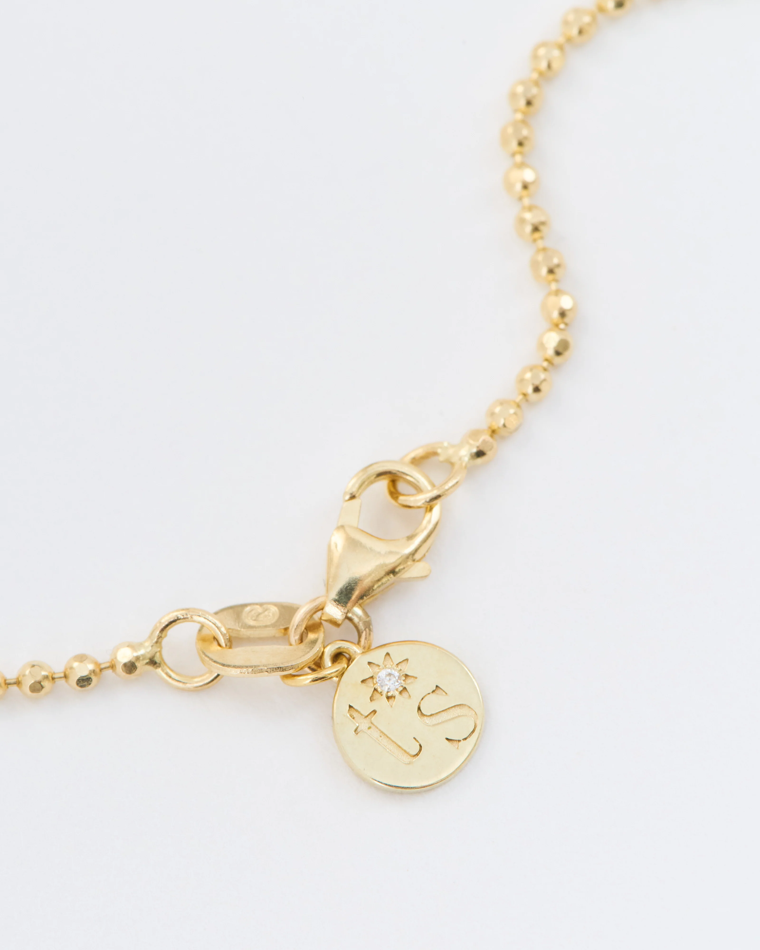 classic small beaded 1.5mm chain - Image 3
