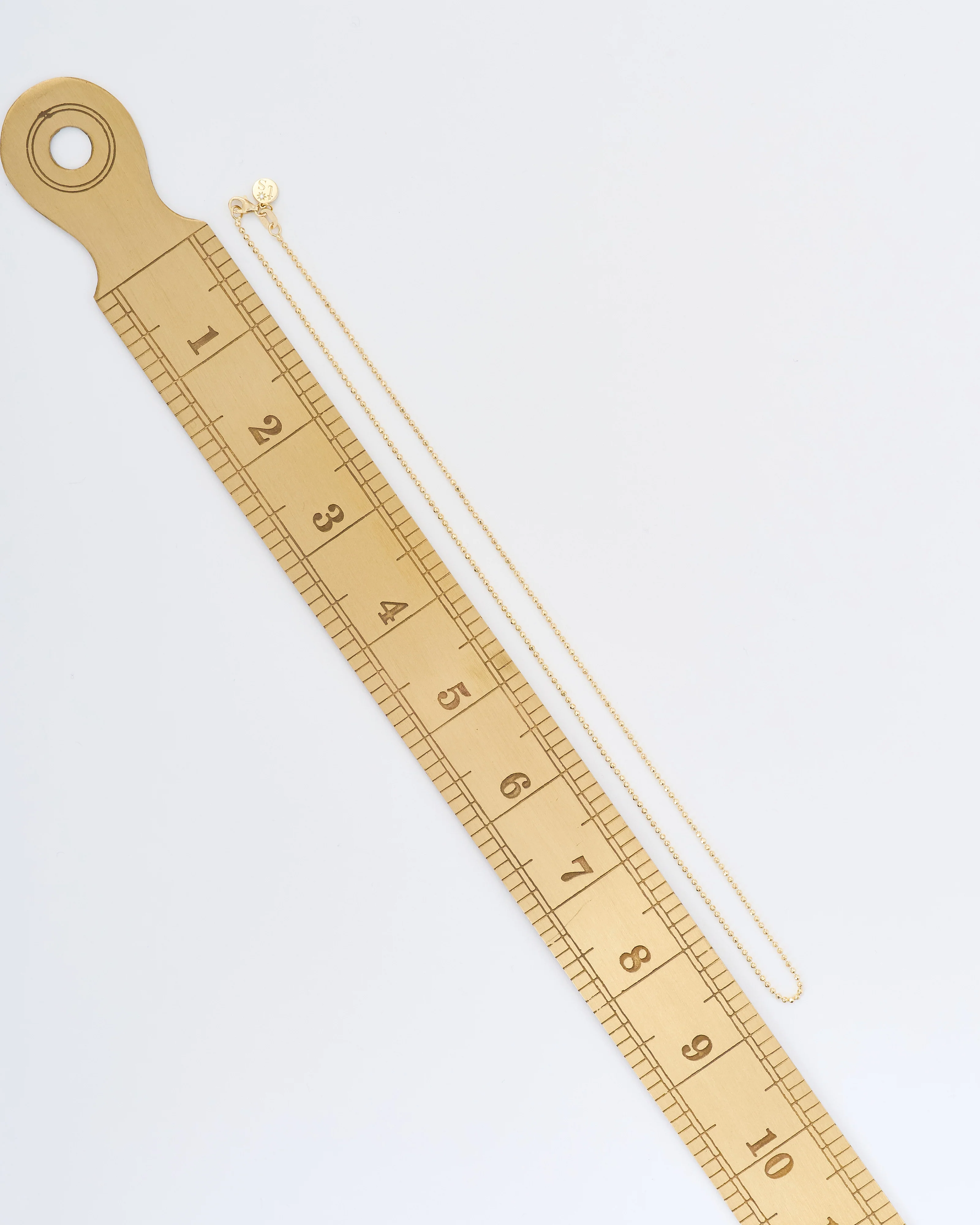 classic small beaded 1.5mm chain - Image 5