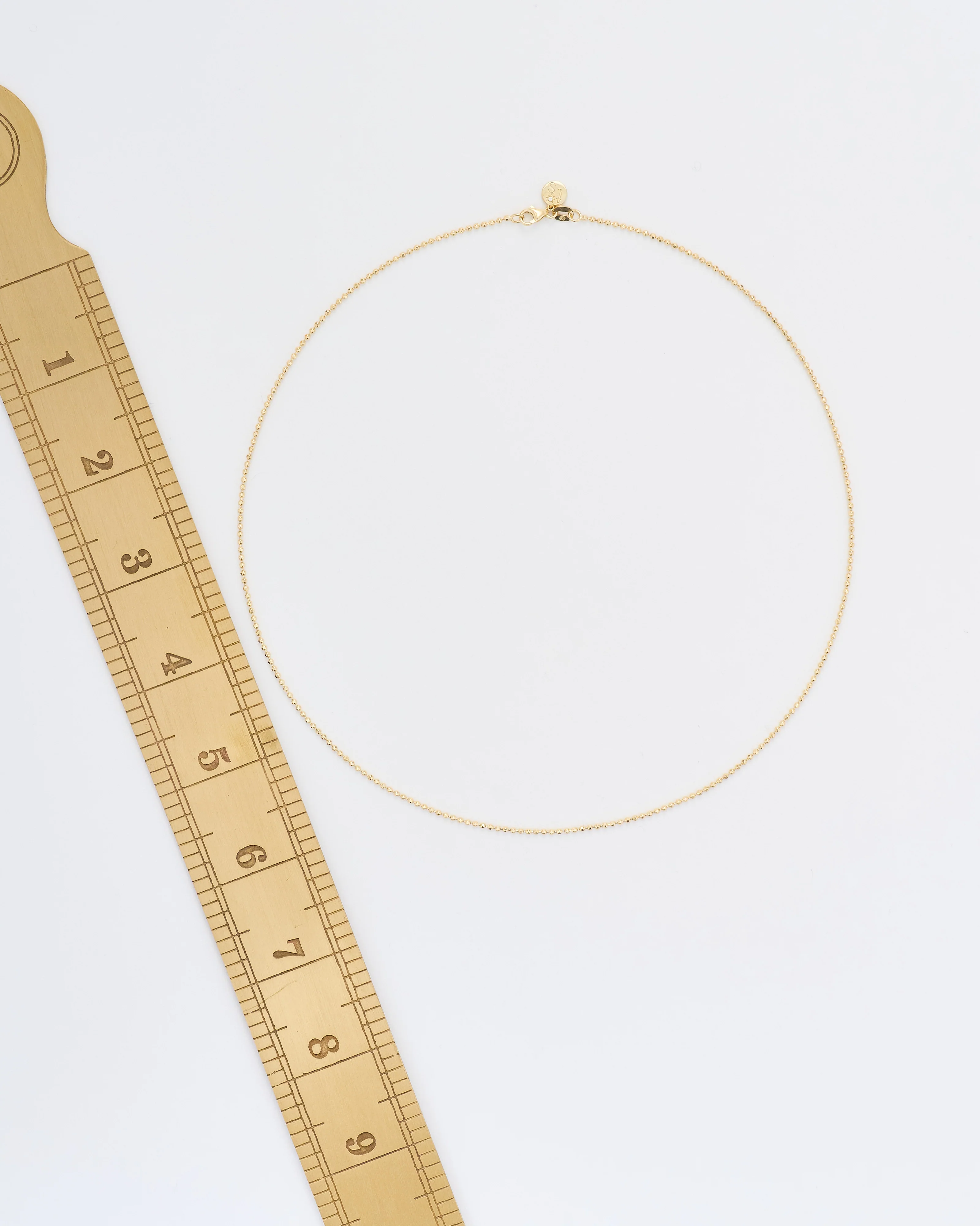classic small beaded 1.5mm chain - Image 6