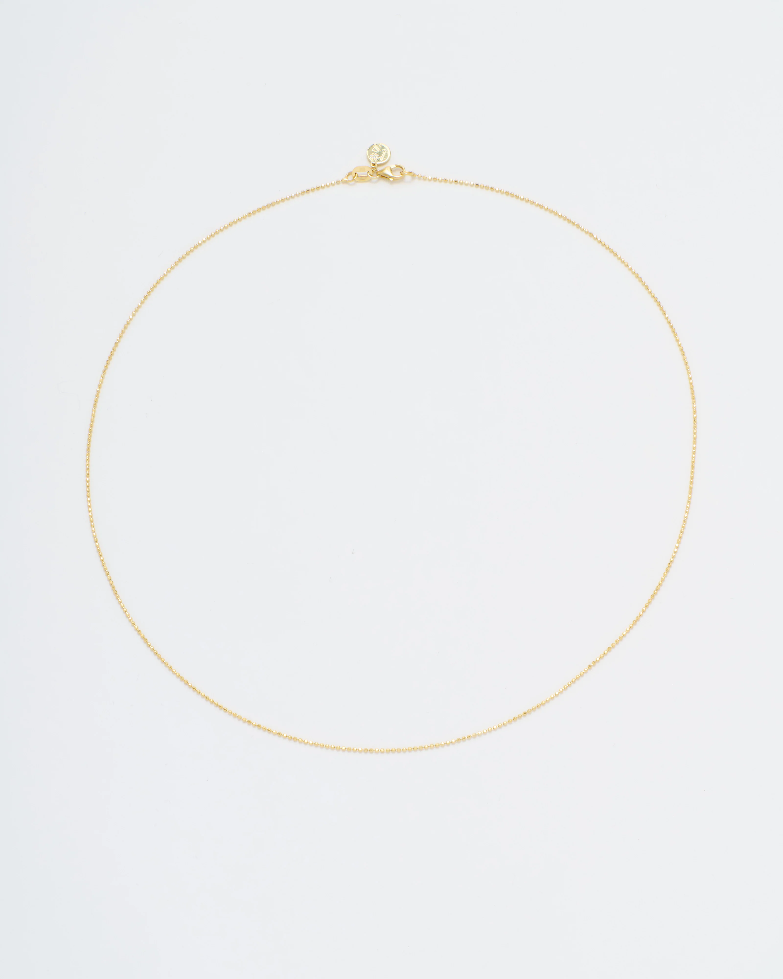 classic tiny beaded 1mm chain - Image 3