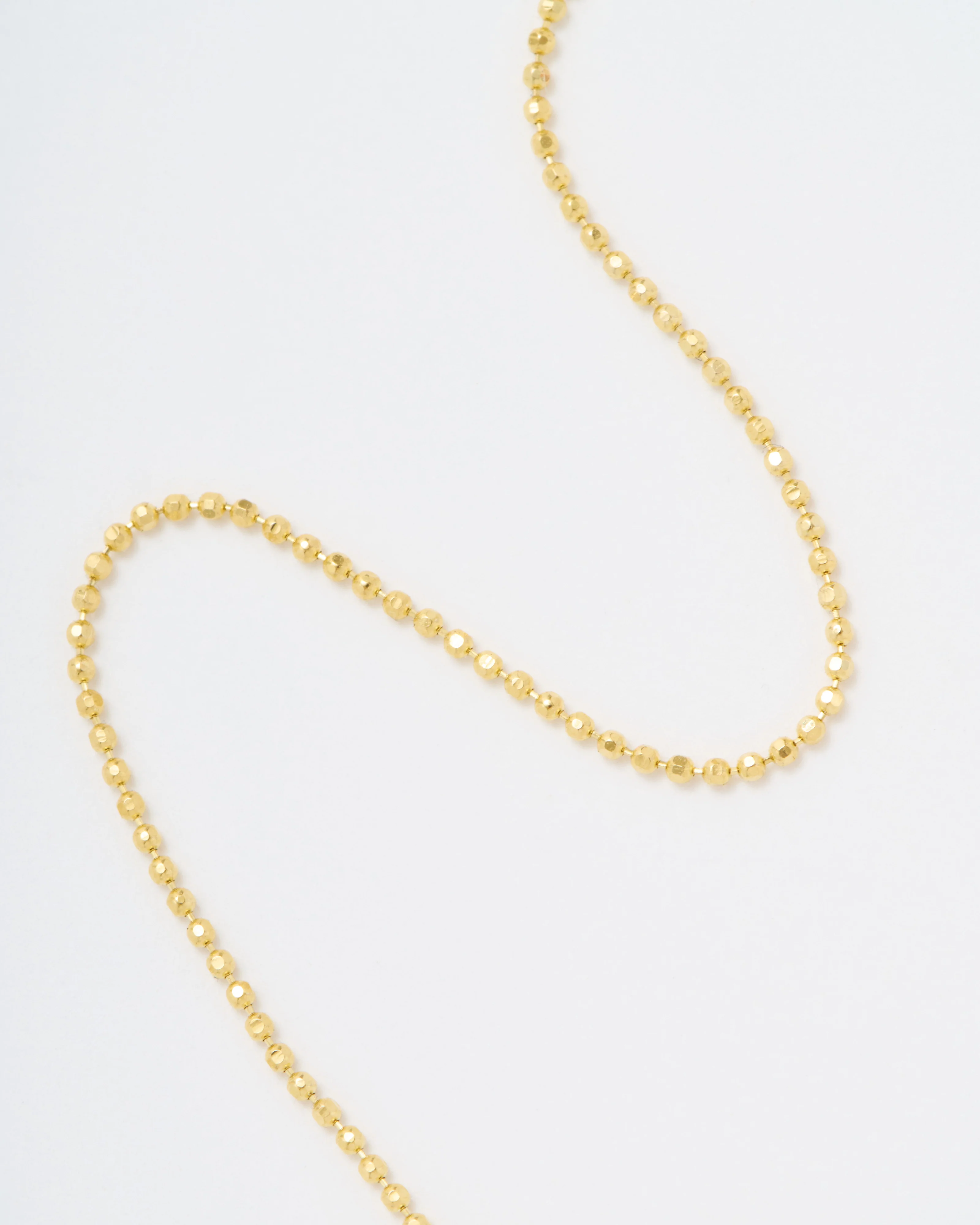 classic tiny beaded 1mm chain - Image 4