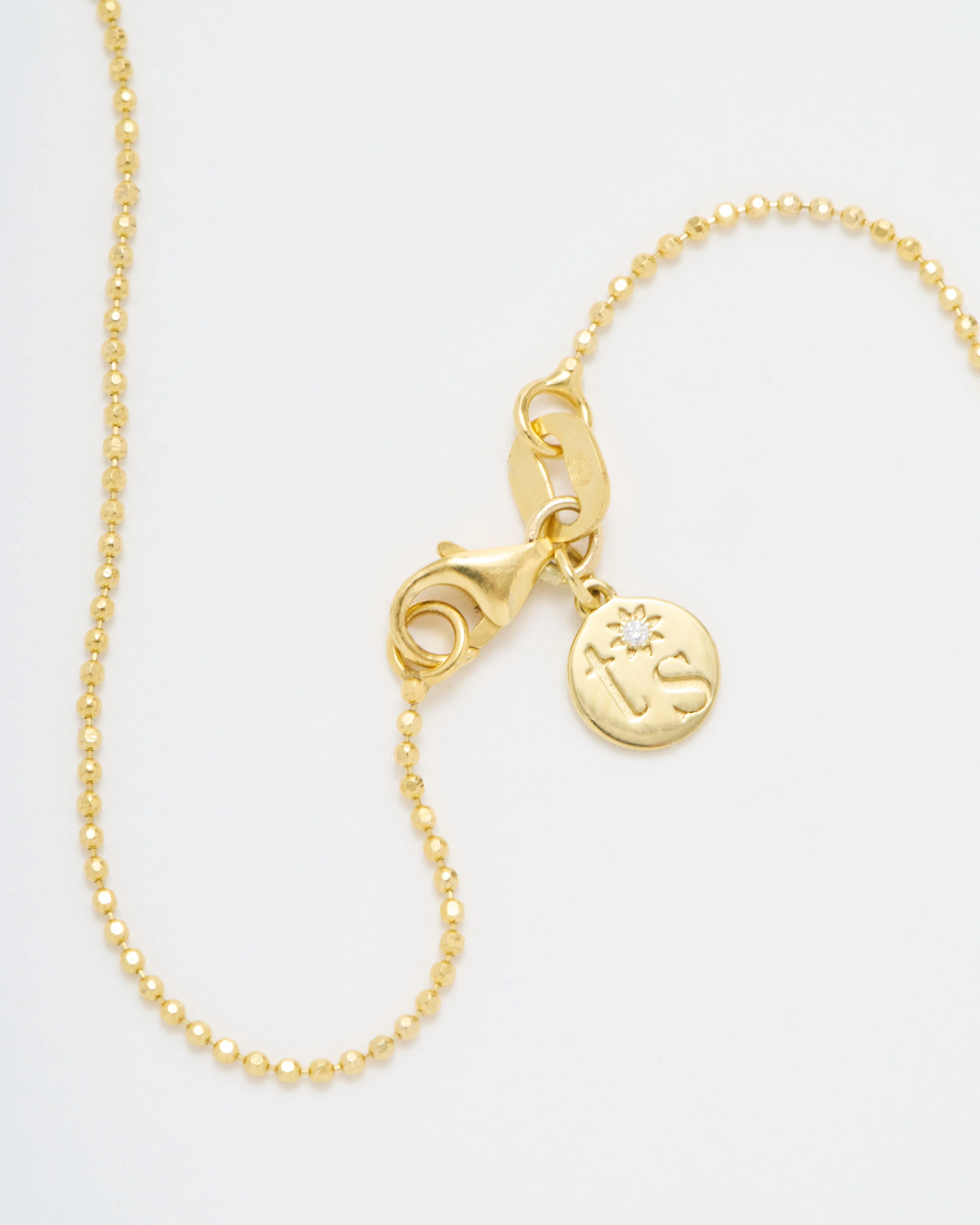 classic tiny beaded 1mm chain - Image 5