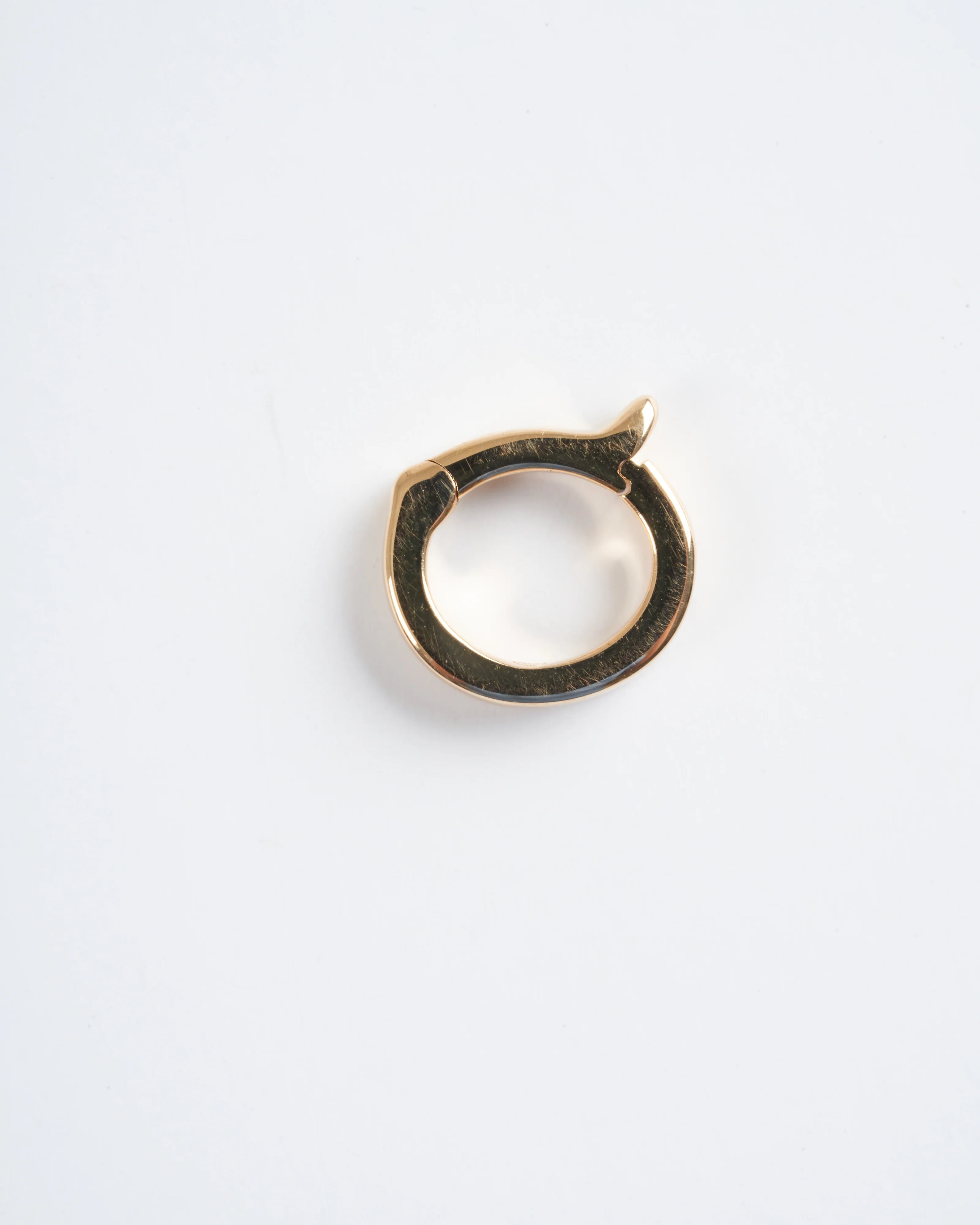 classic tiny oval bale - gold - Image 4