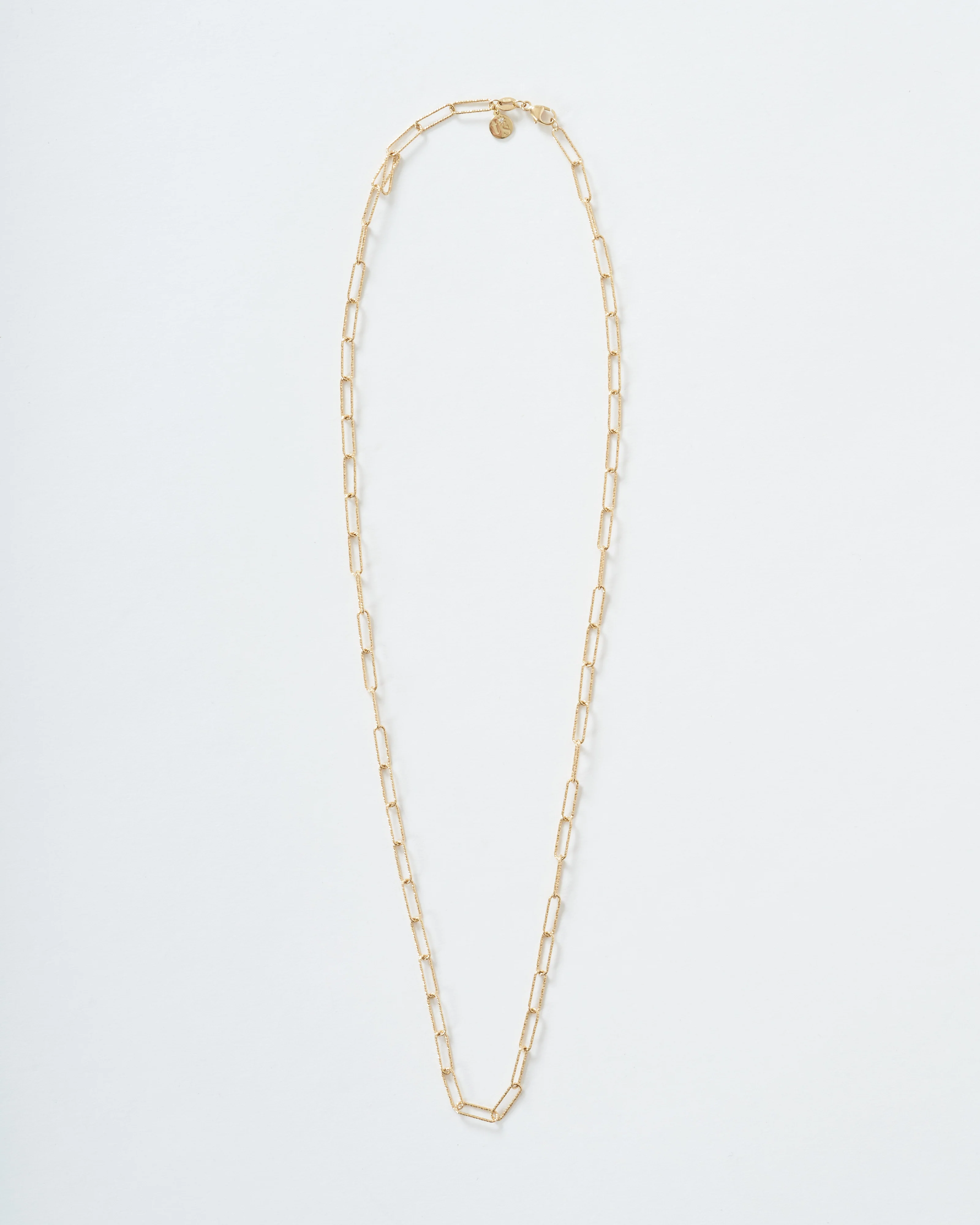diamond cut paperclip chain - Image 3