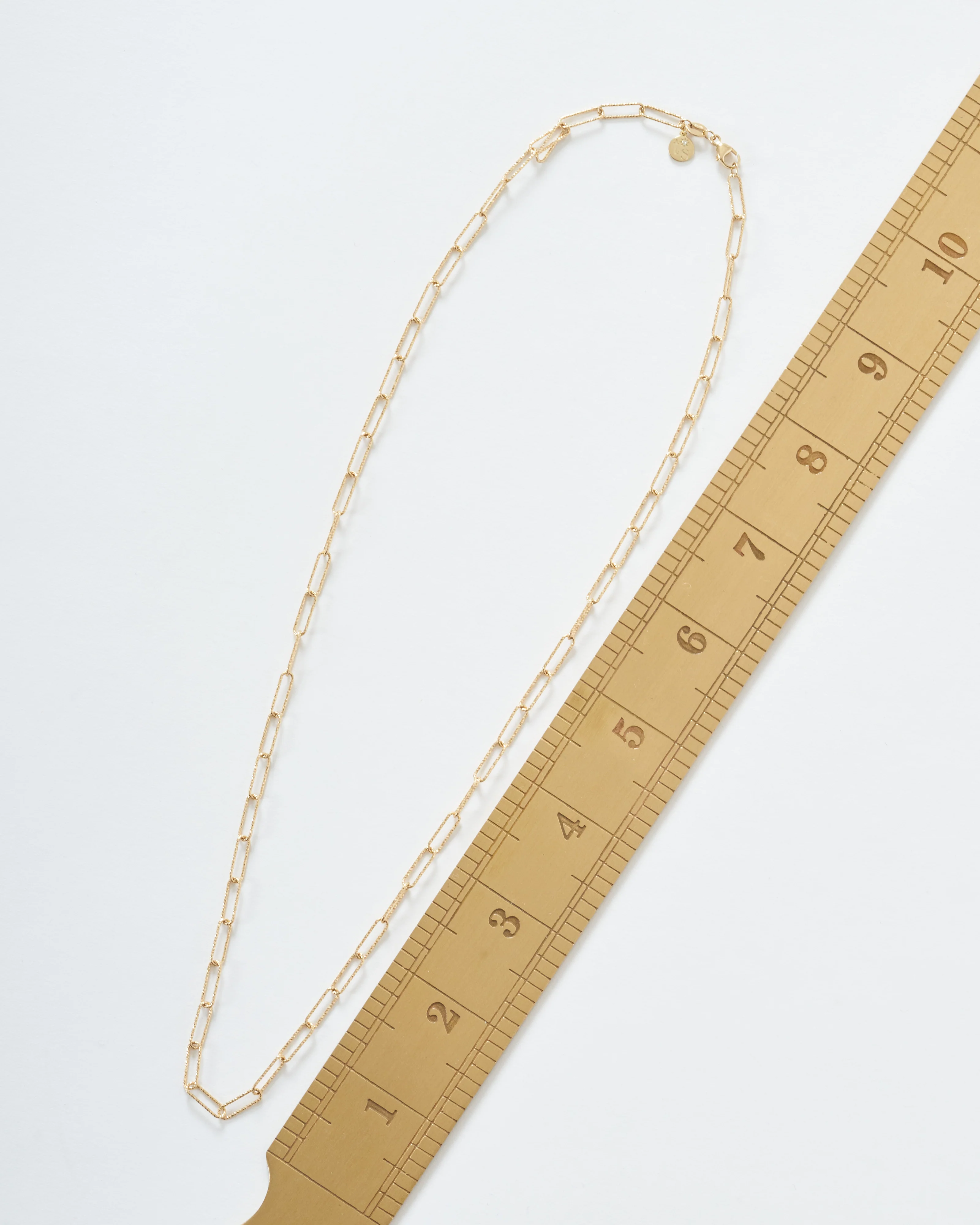 diamond cut paperclip chain - Image 6