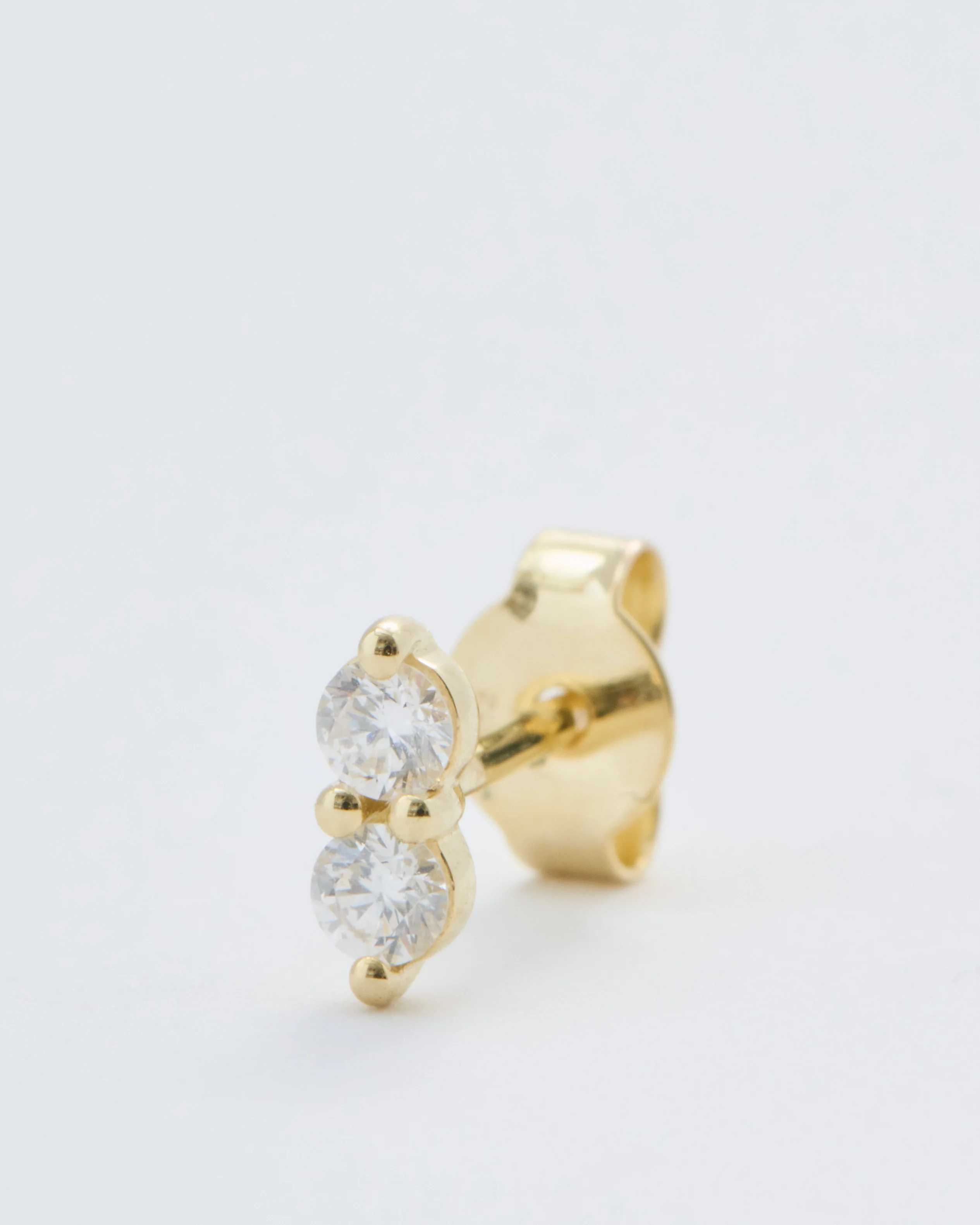 double diamond stud