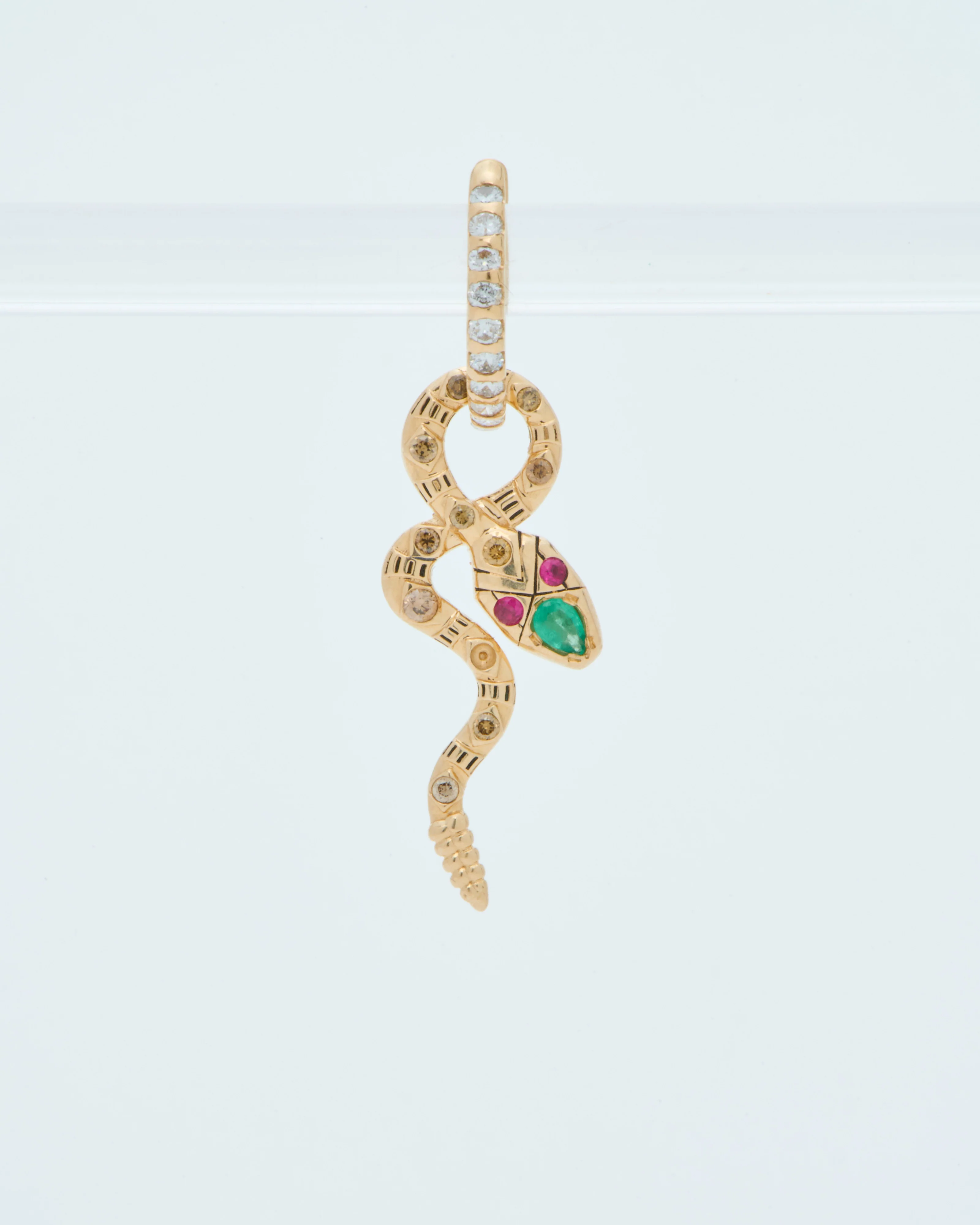 double sided coiled snake charm - Image 4