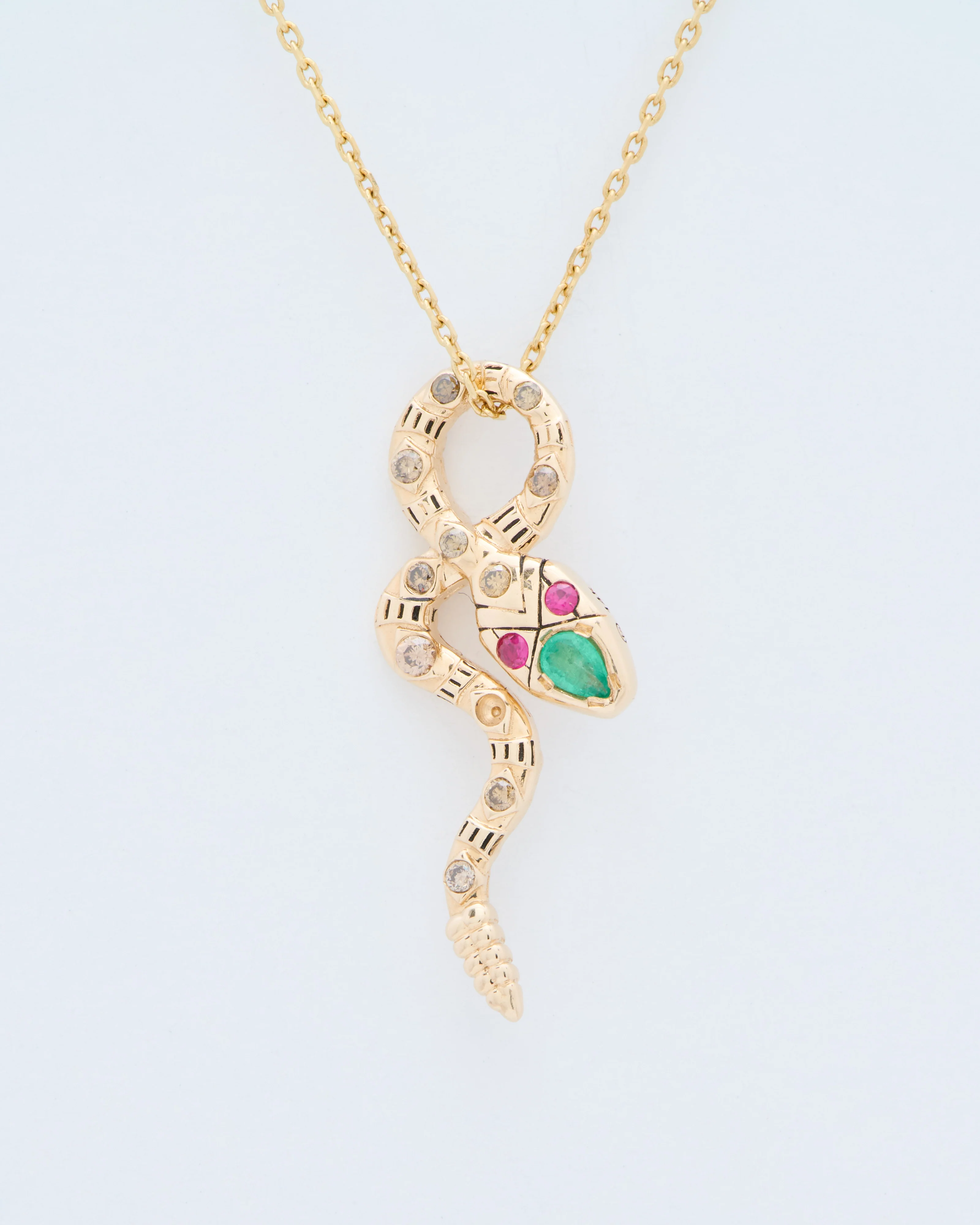 double sided coiled snake charm - Image 6