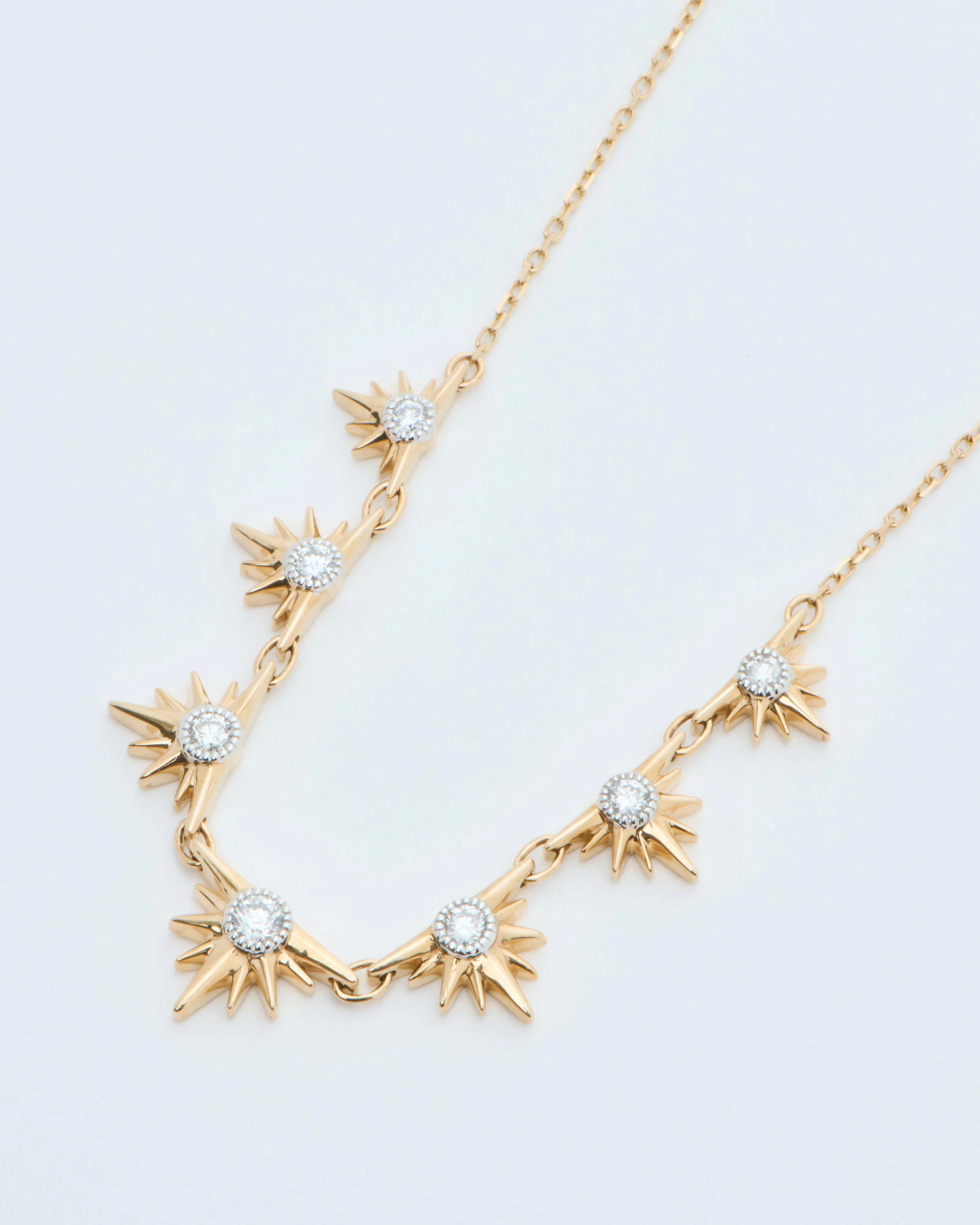 love explosion 7 point diamond star necklace - Image 2