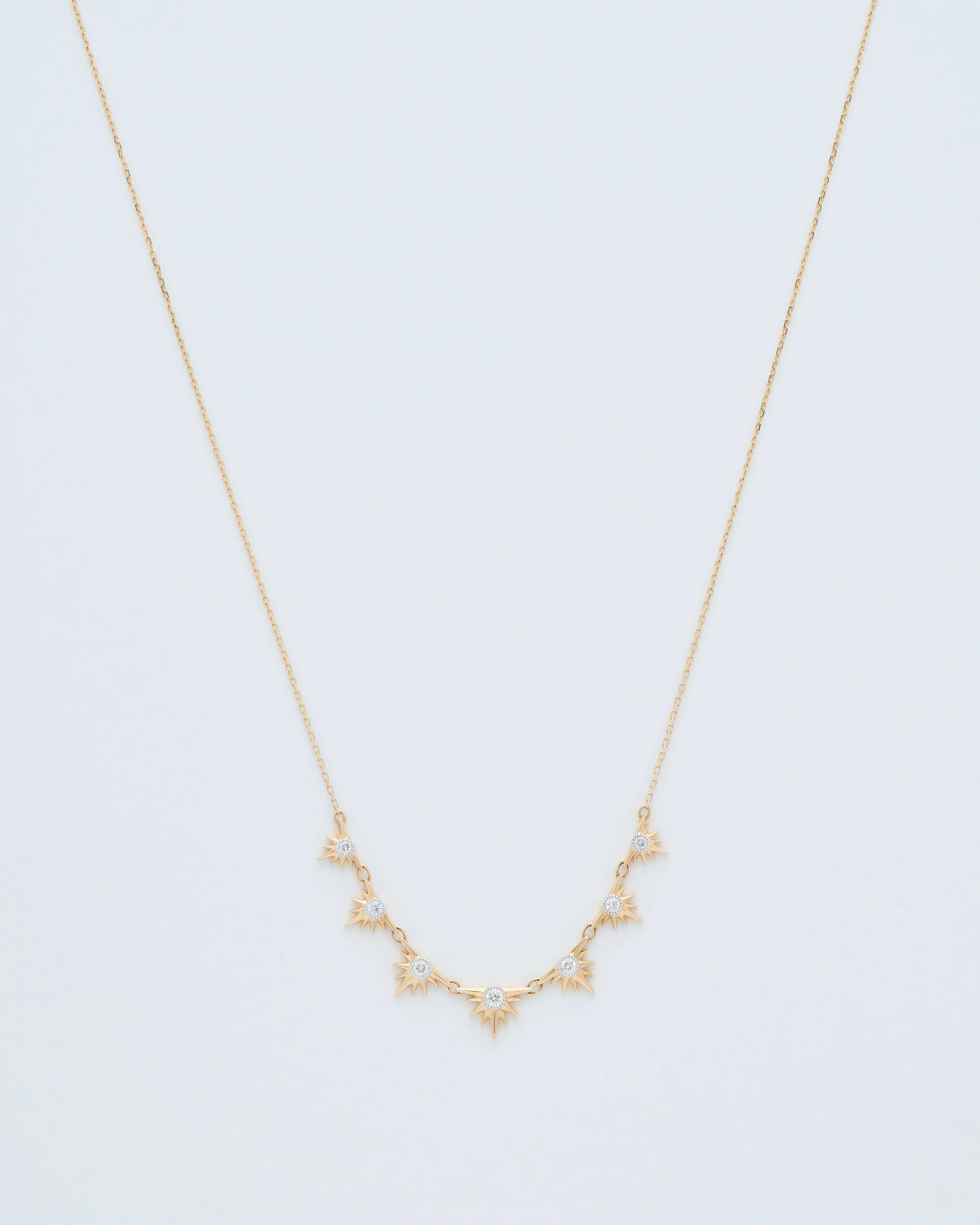 love explosion 7 point diamond star necklace - Image 4