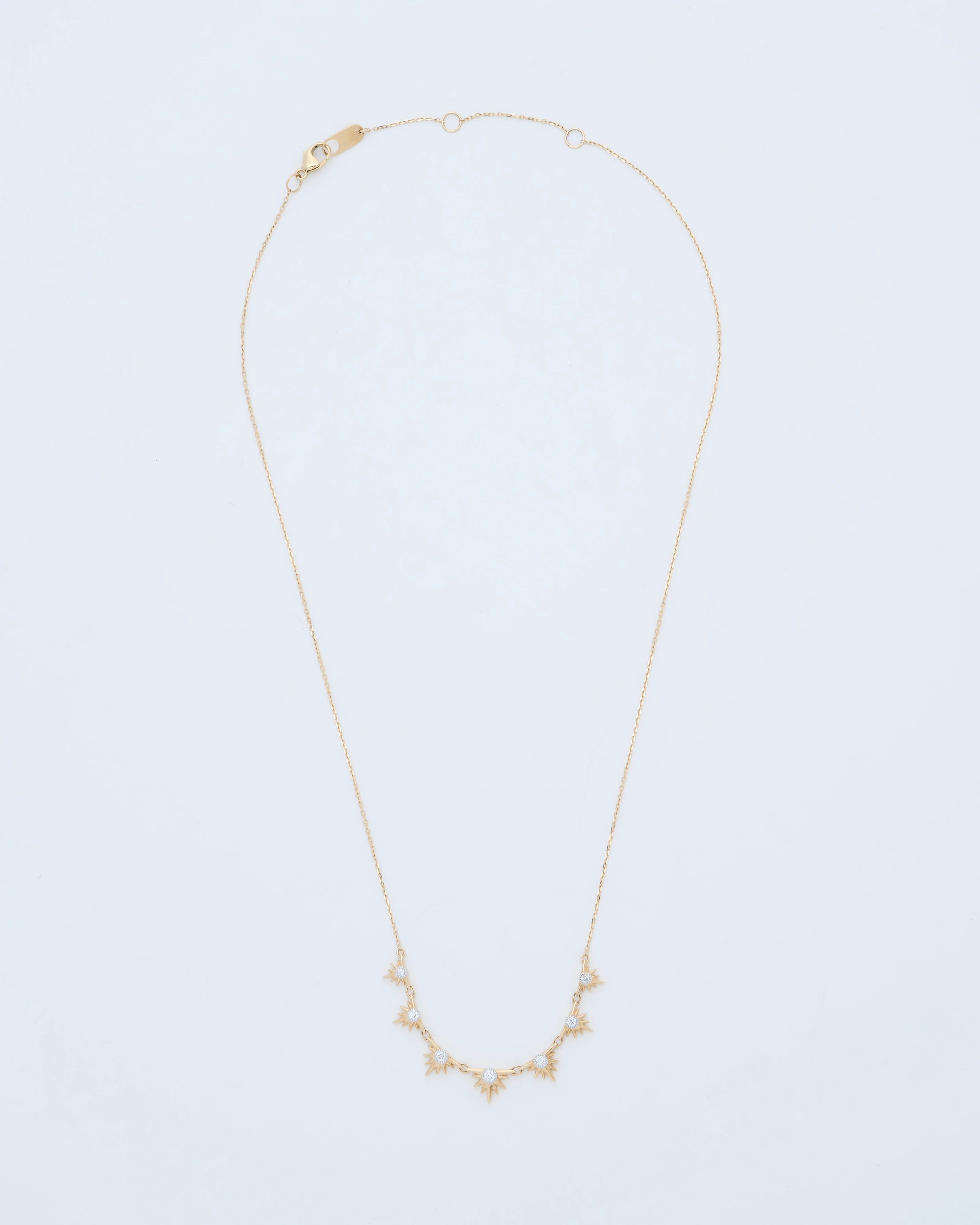 love explosion 7 point diamond star necklace - Image 5