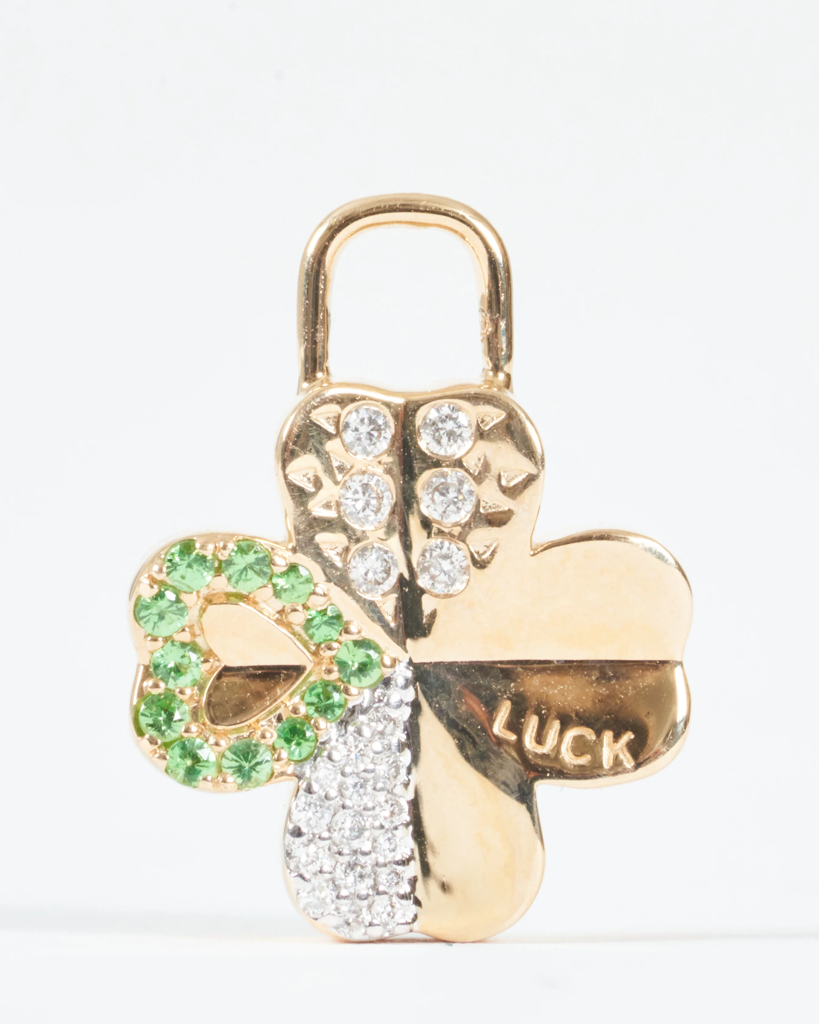 make a wish four leaf clover charm - Image 2