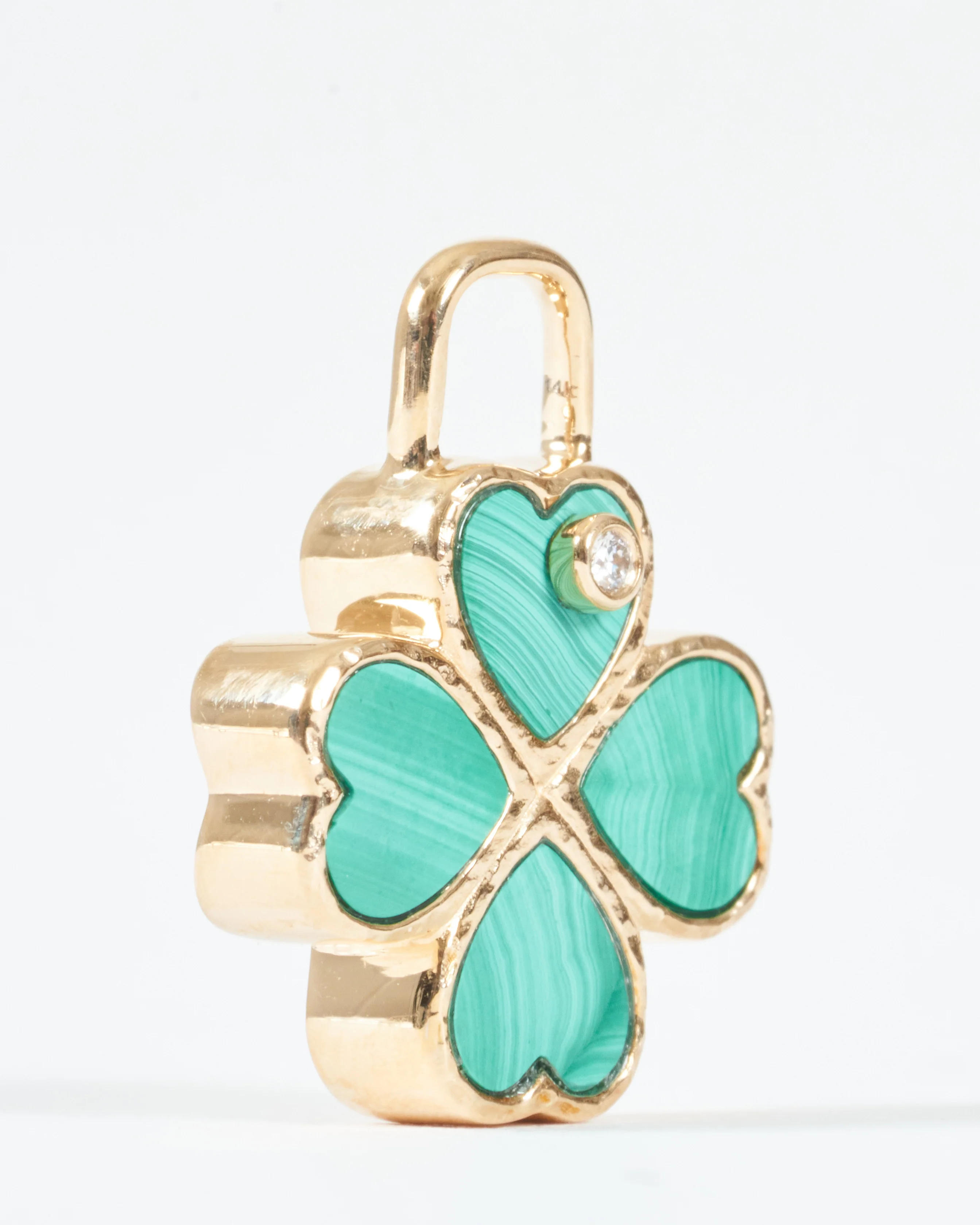 make a wish four leaf clover charm - Image 3
