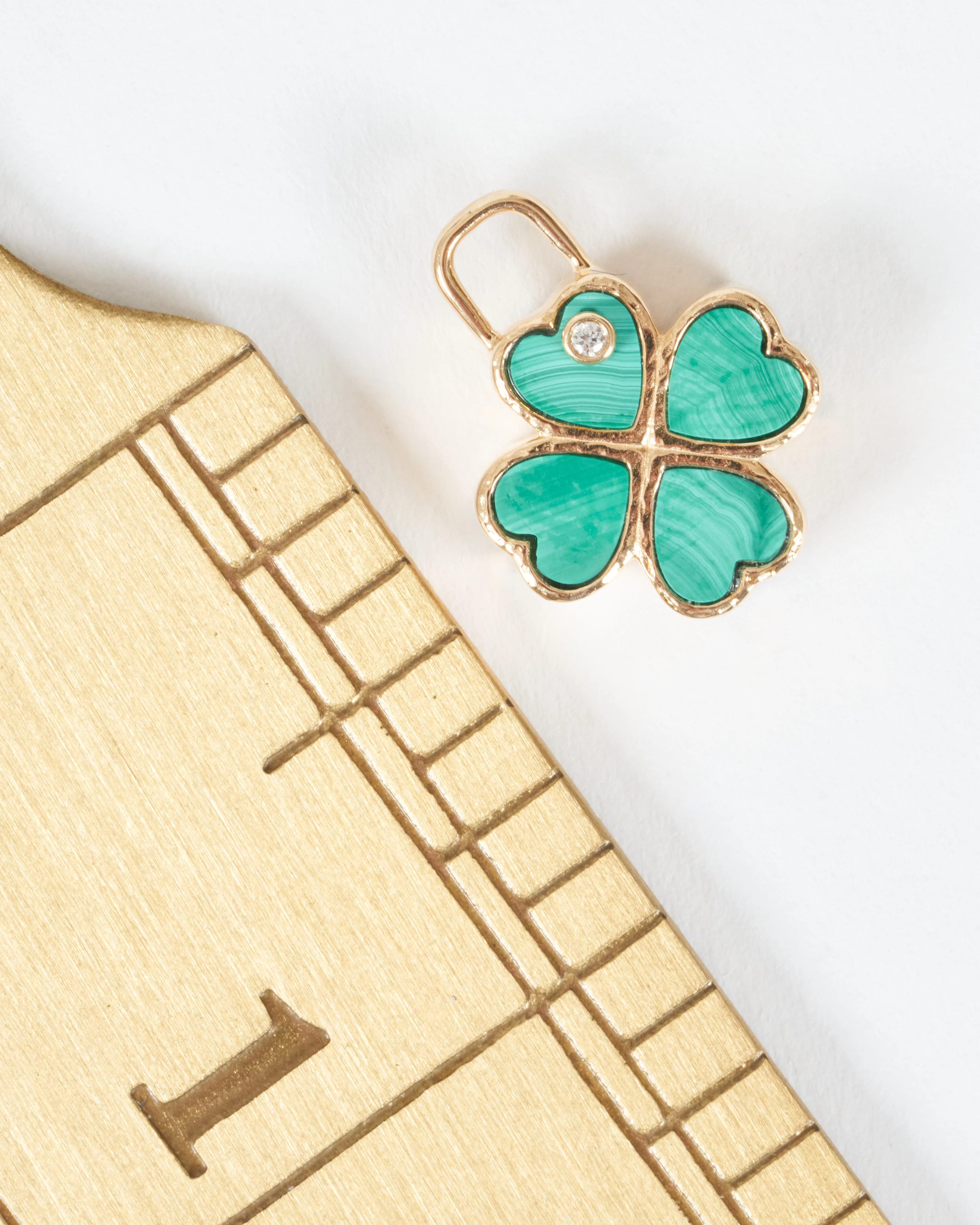 make a wish four leaf clover charm - Image 5