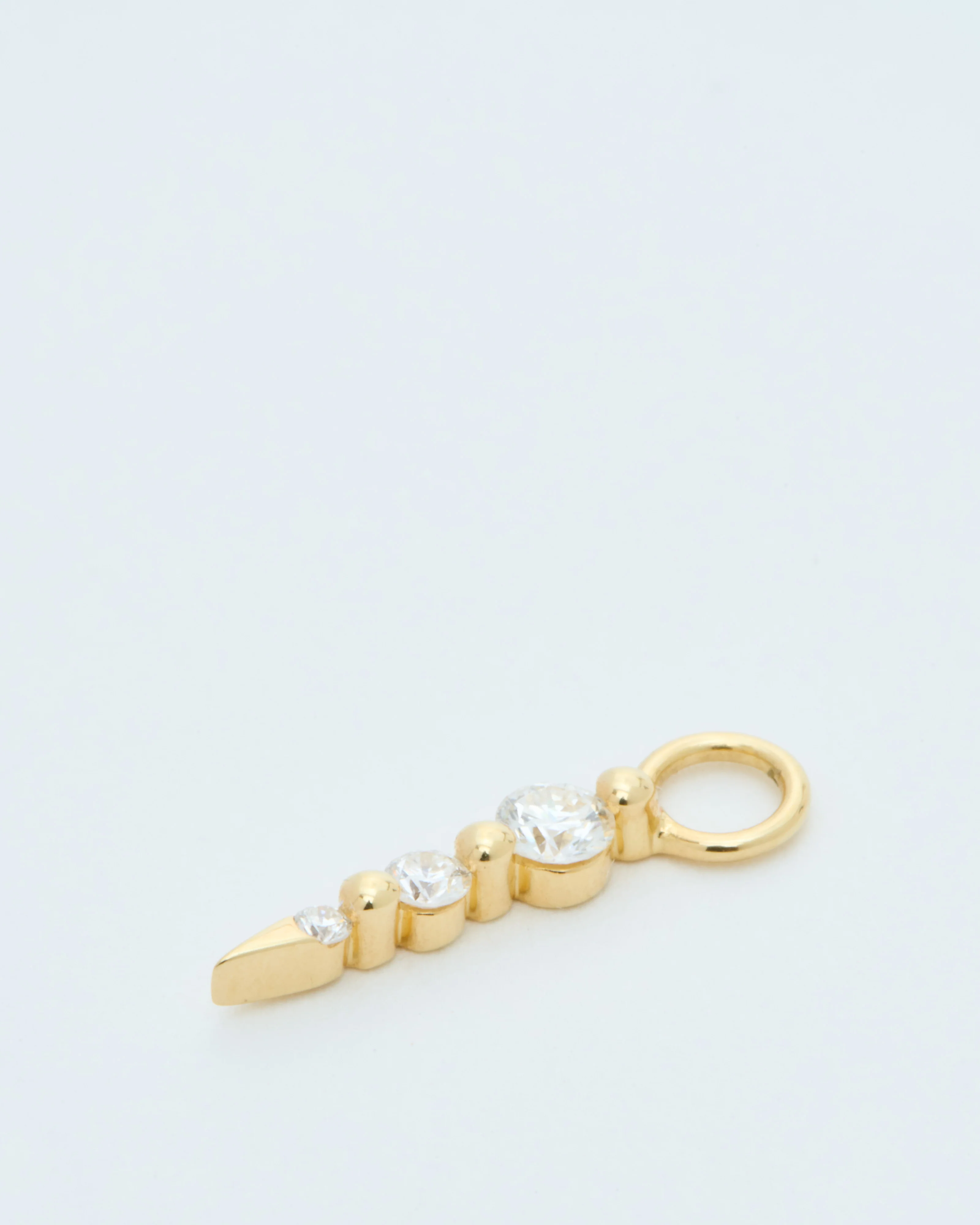 medium diamond dagger charm - Image 4