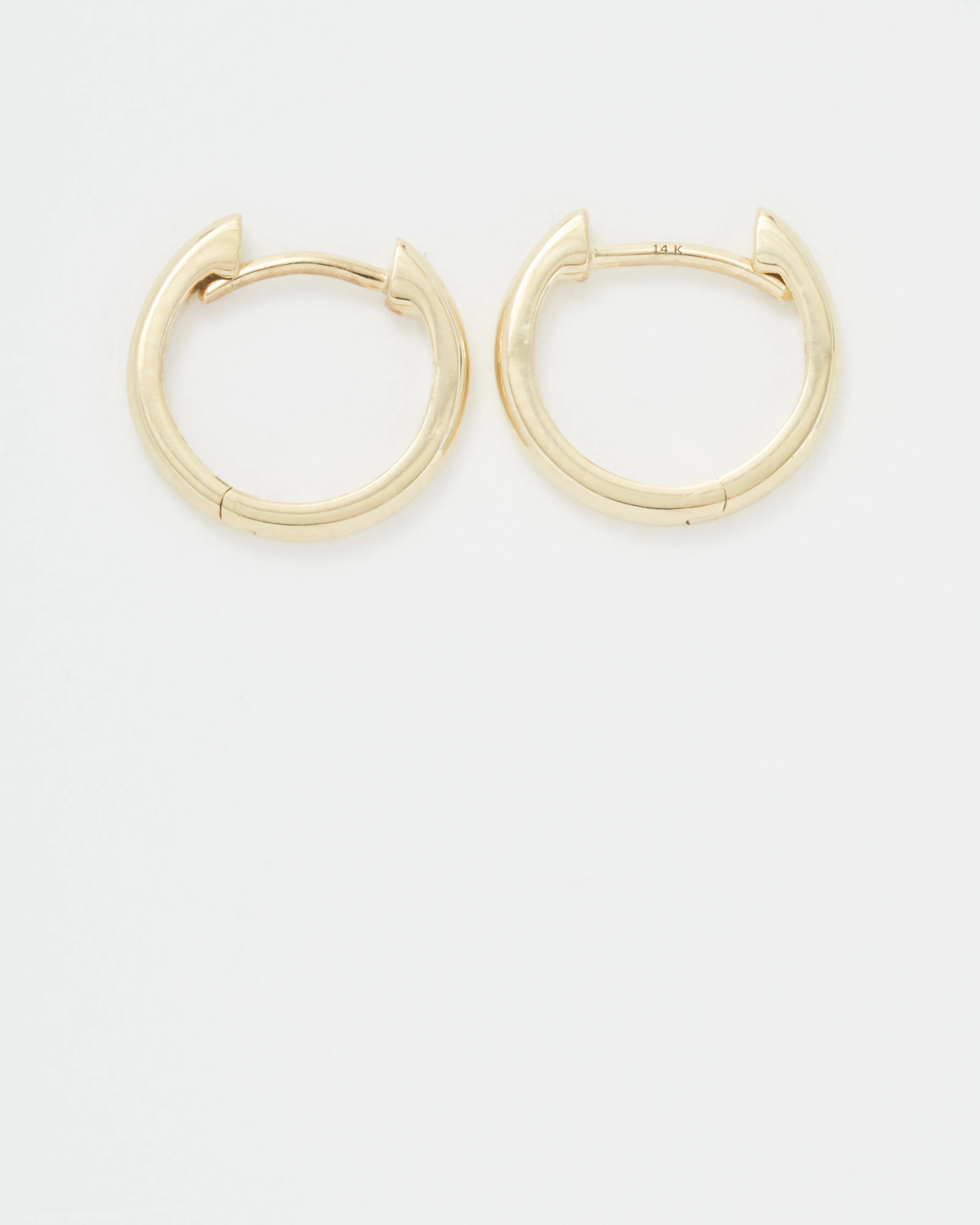 shiny gold hoops - Image 5