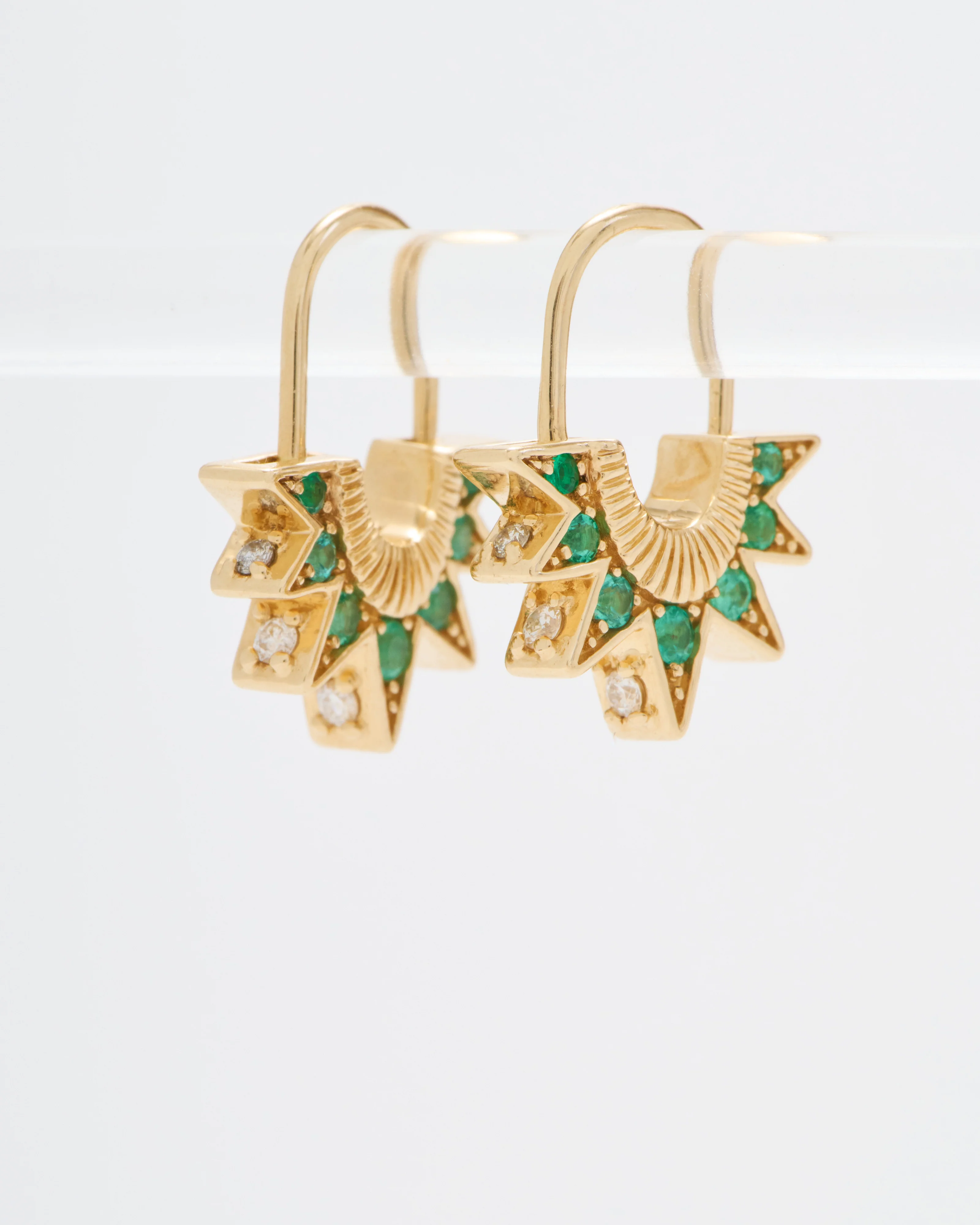 unlock love explosion hoop earrings - Image 4