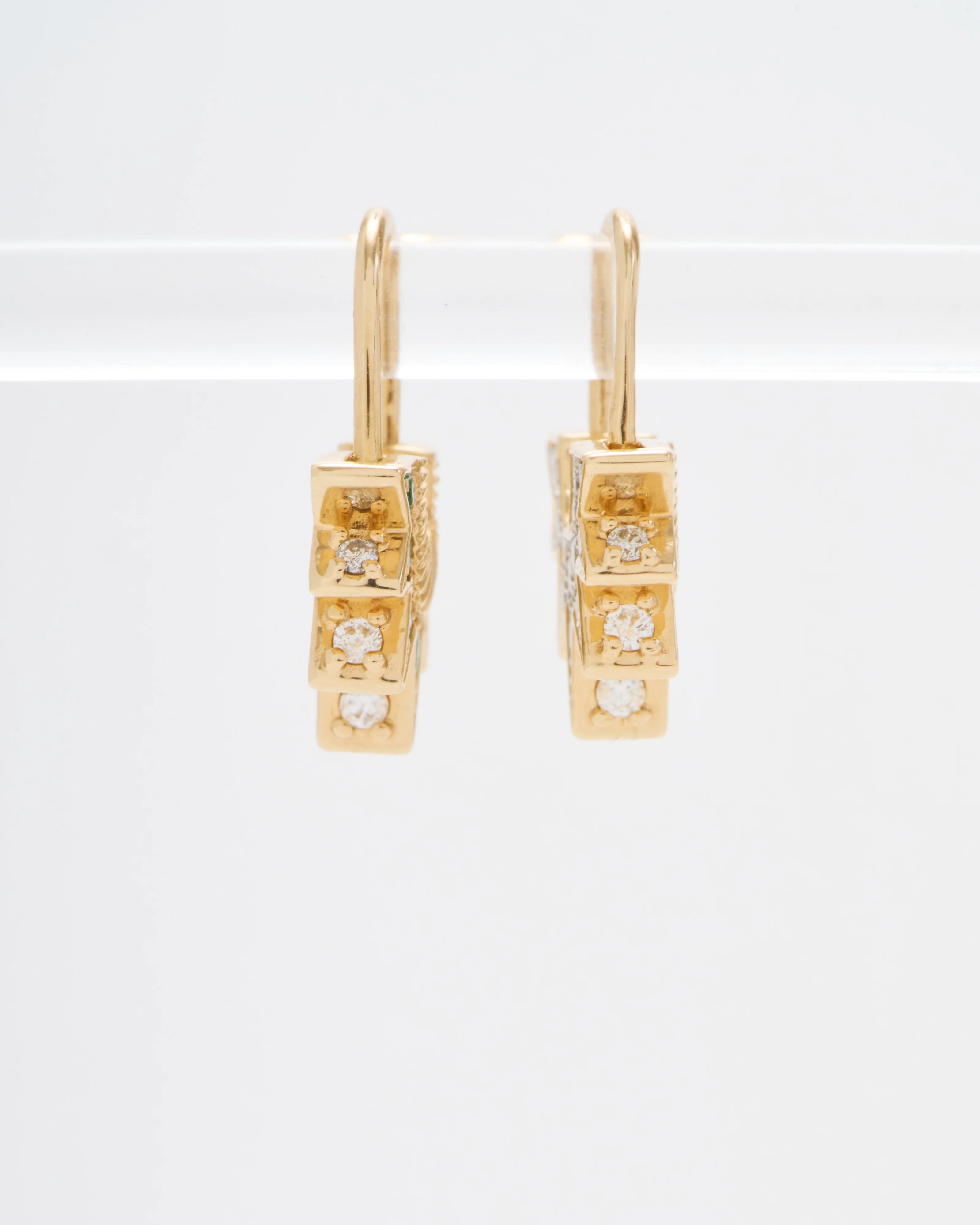 unlock love explosion hoop earrings - Image 5