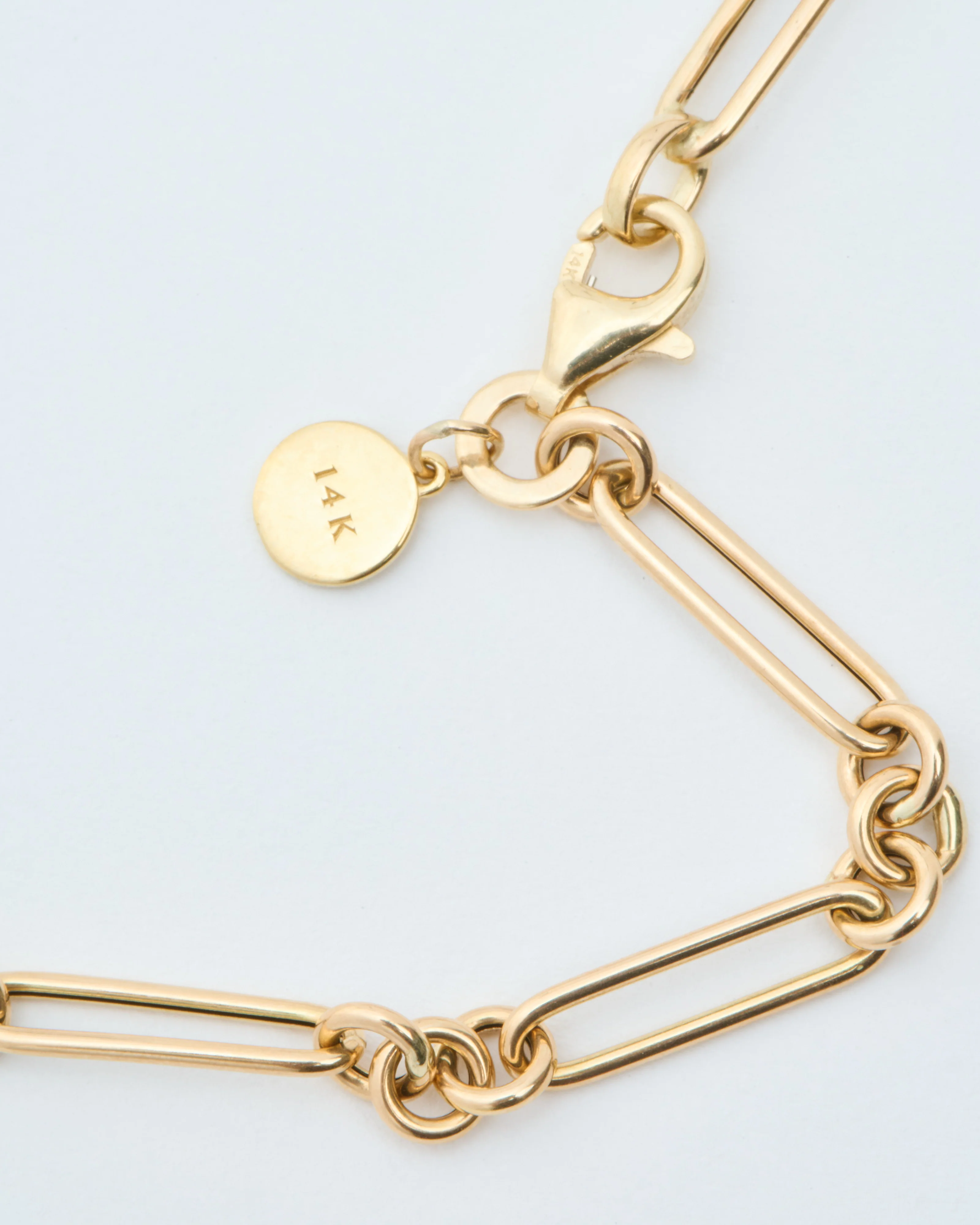 small alternating paperclip chain - Image 2