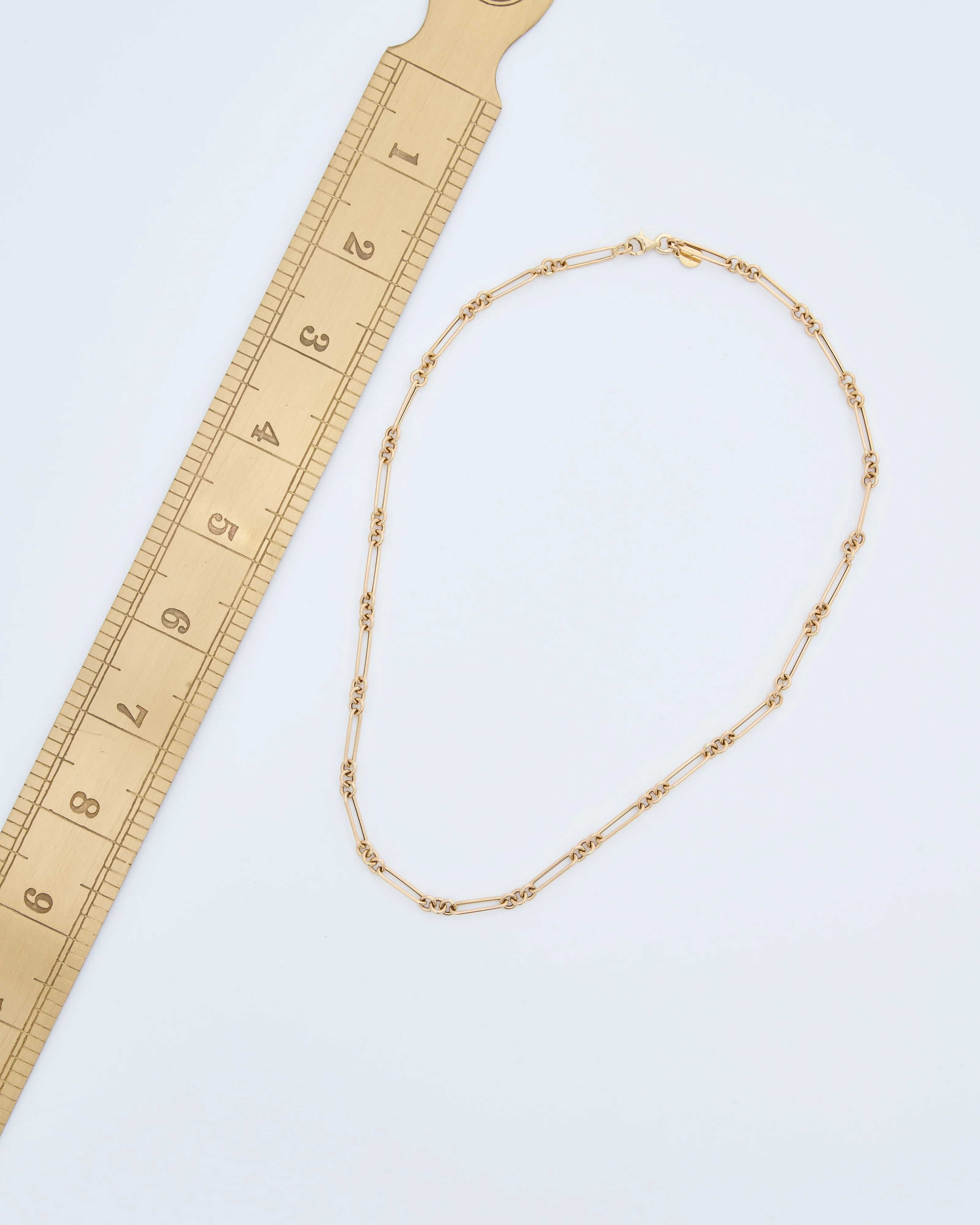 small alternating paperclip chain - Image 5