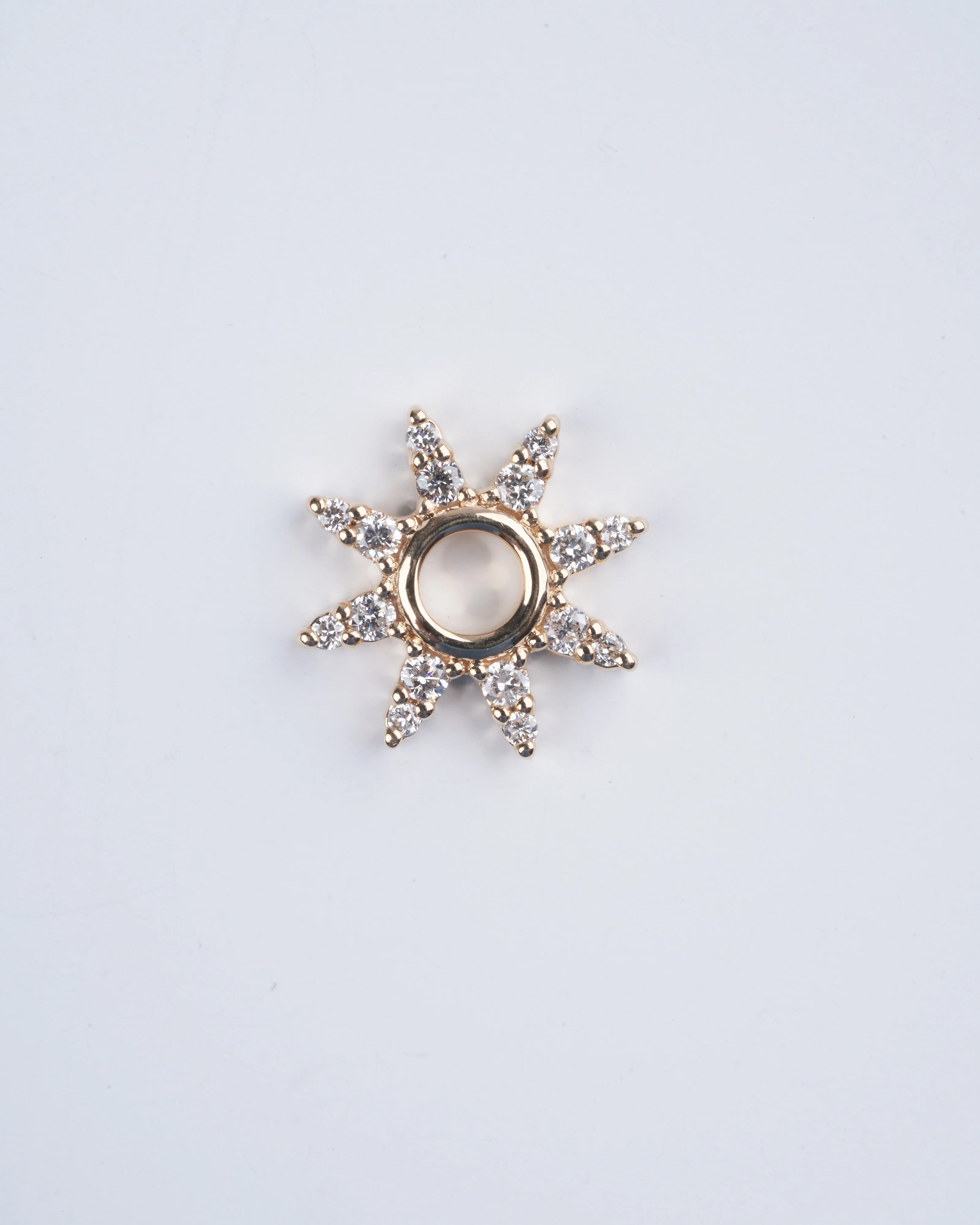 superstar open charms - gold/diamond - Image 2
