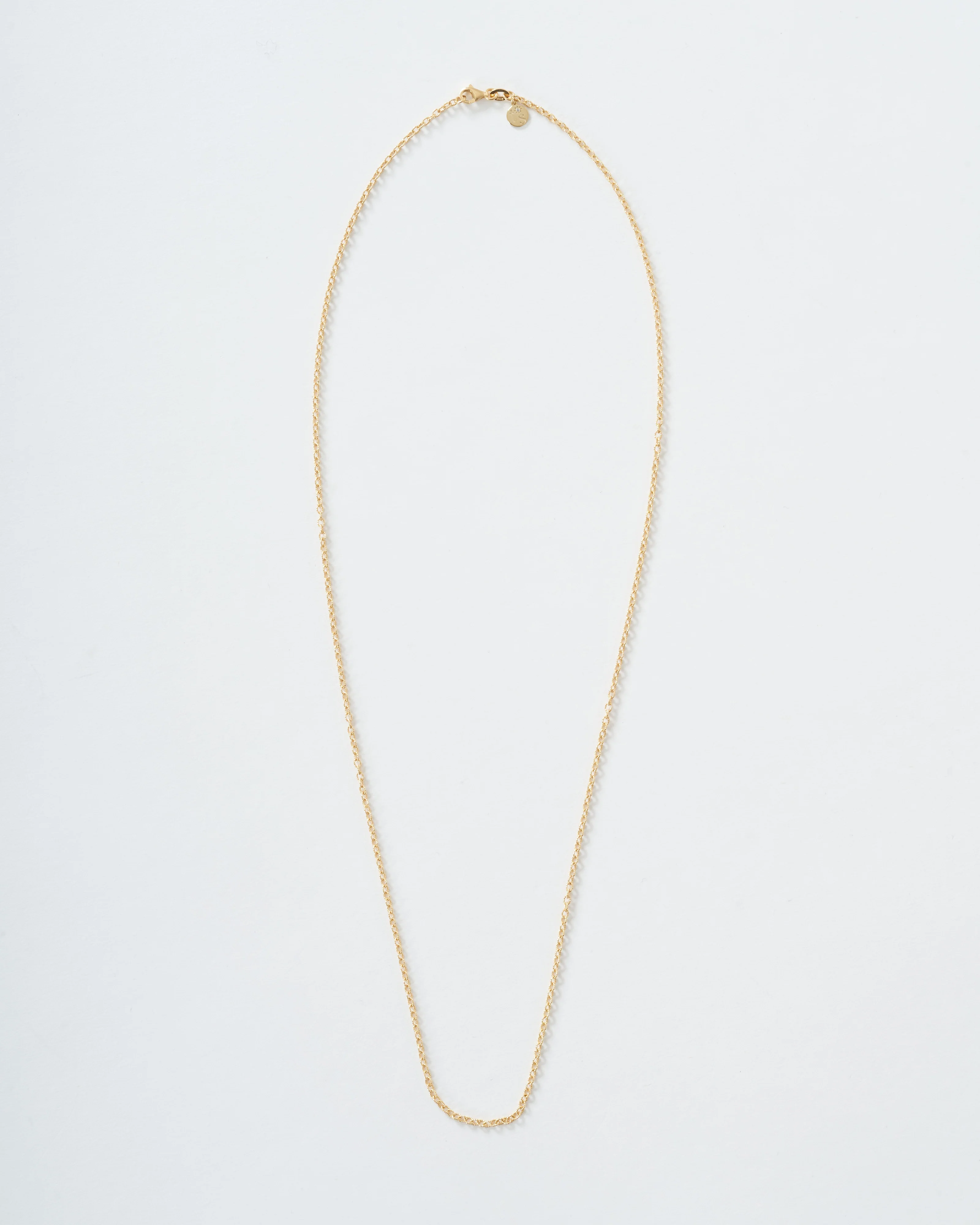 tiny textured oval chain - Image 3