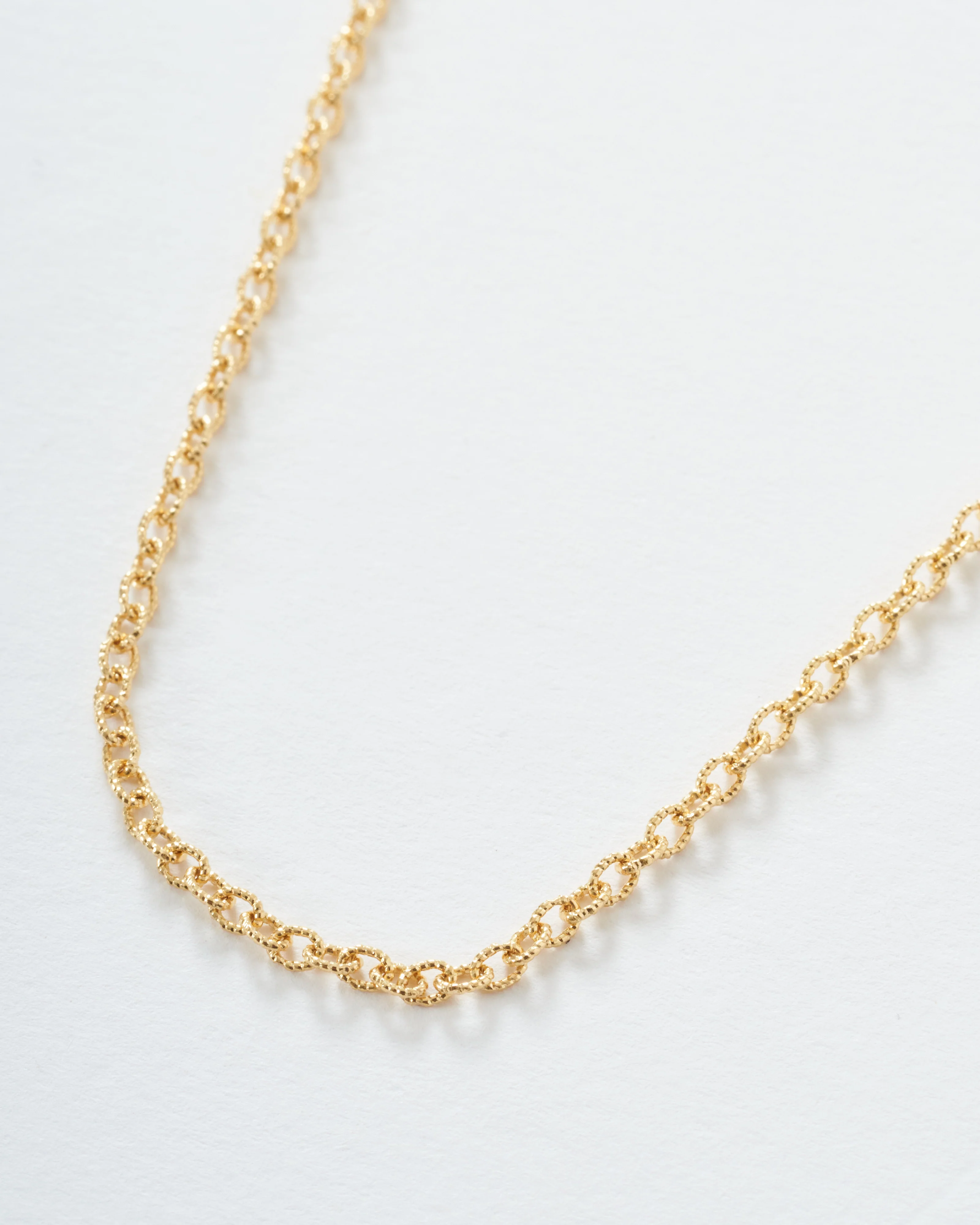 tiny textured oval chain - Image 4