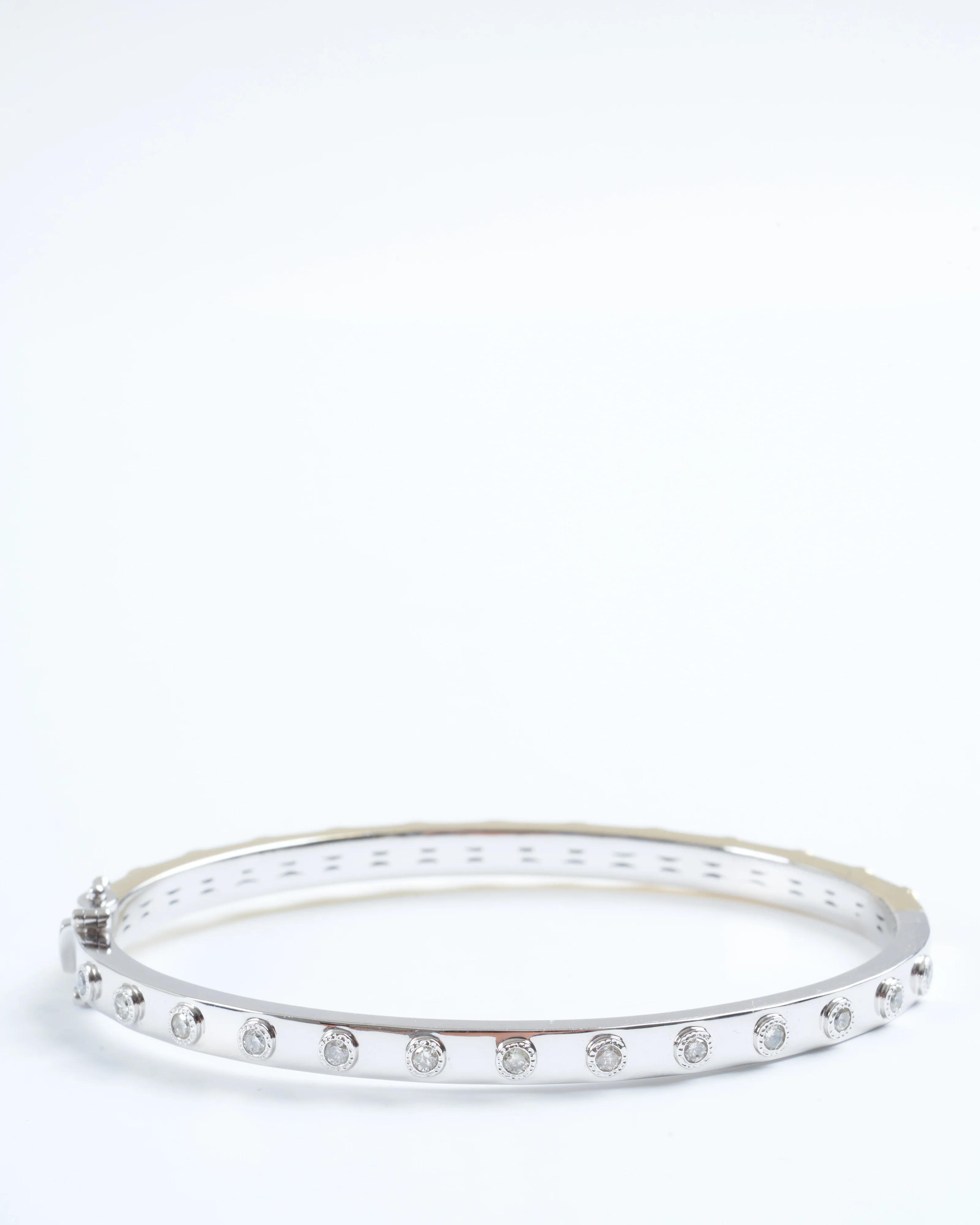 two-toned flip colored tourmaline bangle - multi - Image 3