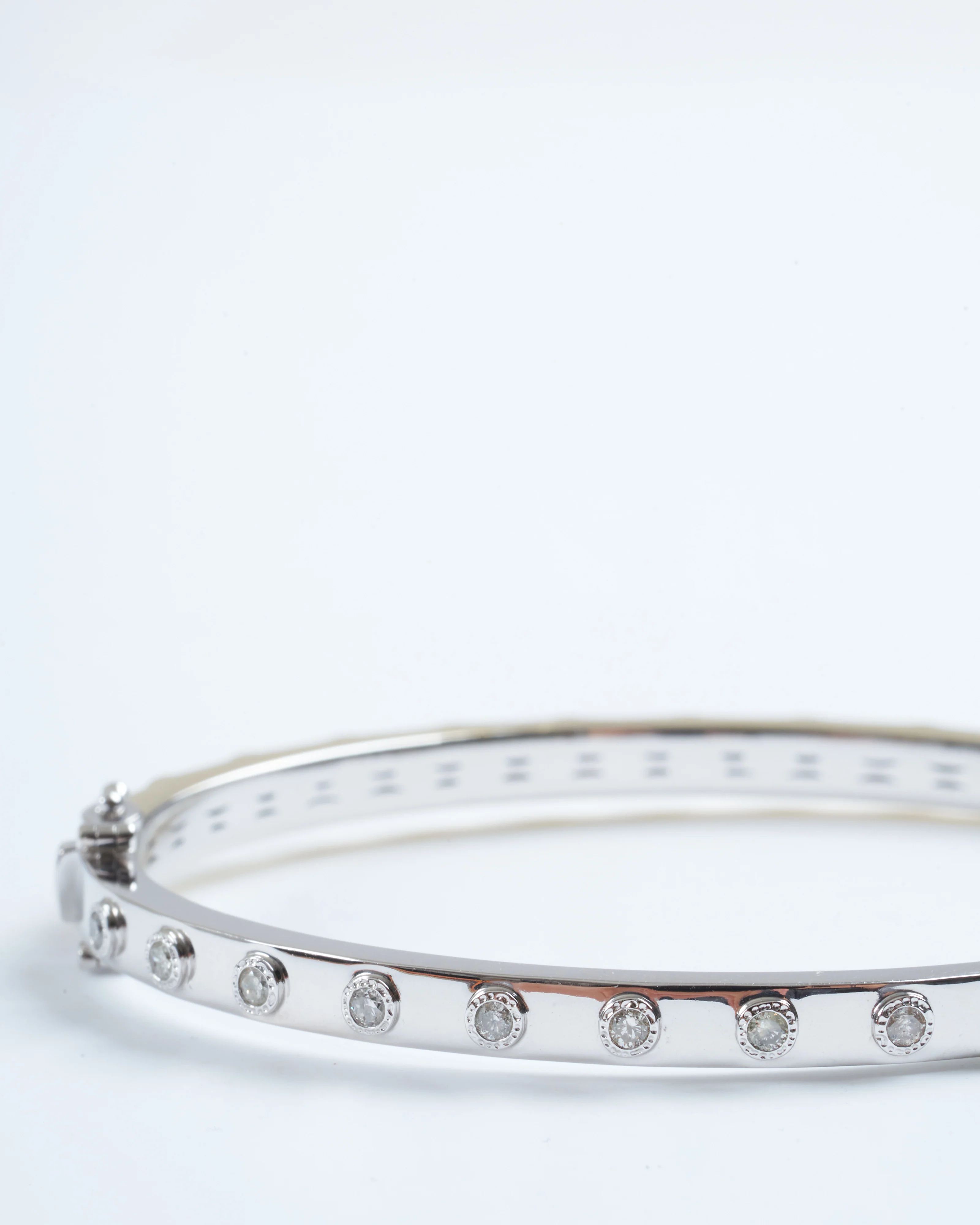 two-toned flip colored tourmaline bangle - multi - Image 4